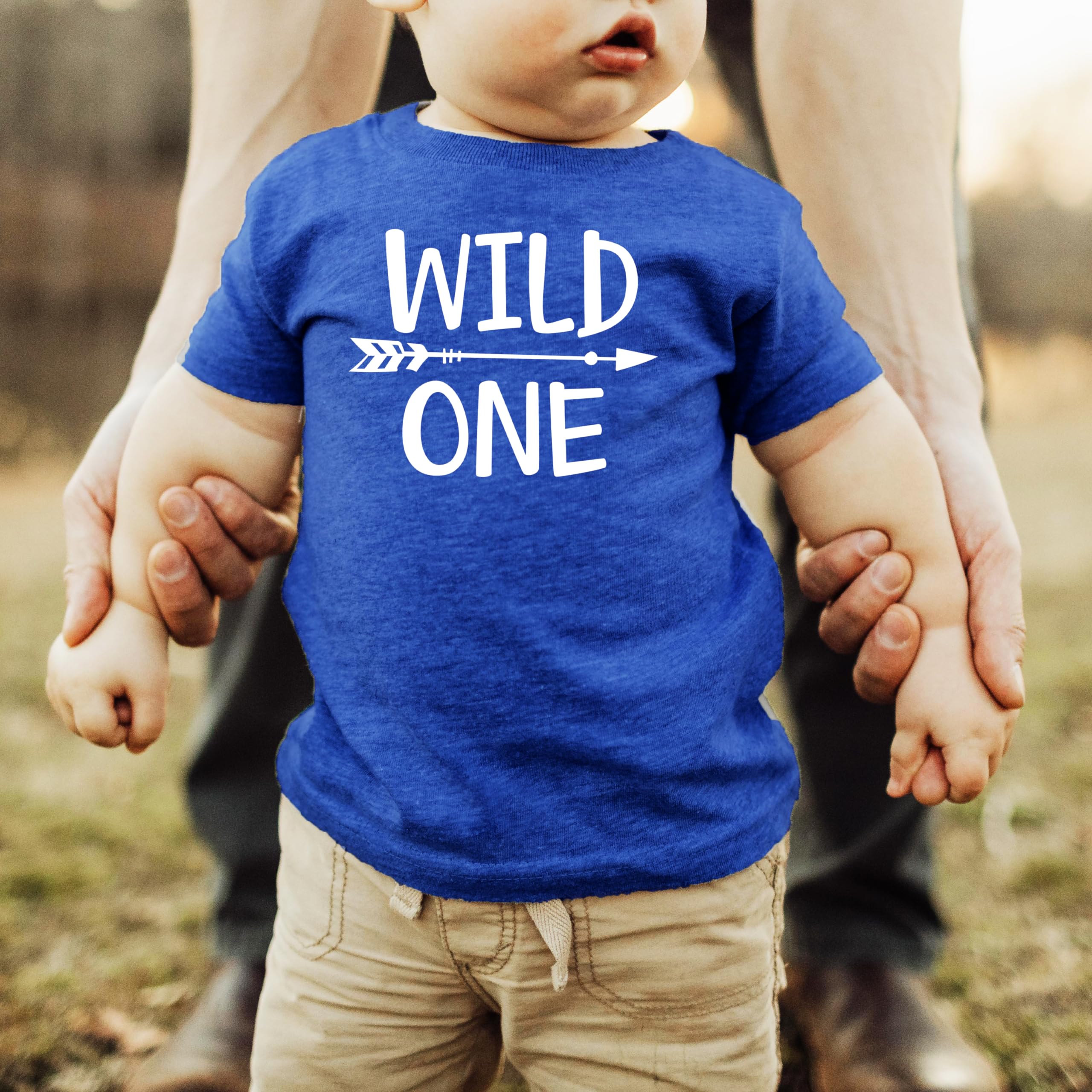 Wild One 1st Birthday Outfit for Boys - Cute Baseball Tee Shirt - Perfect for 1st Birthday Party, Photo Shoot & Special Occasions