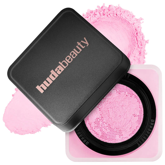 Huda Beauty Easy Bake Loose Baking & Setting Powder - Oil Control & Pore Minimizing Makeup for Flawless Finish | Perfect for Baking, Setting & Long-Lasting Matte Look
