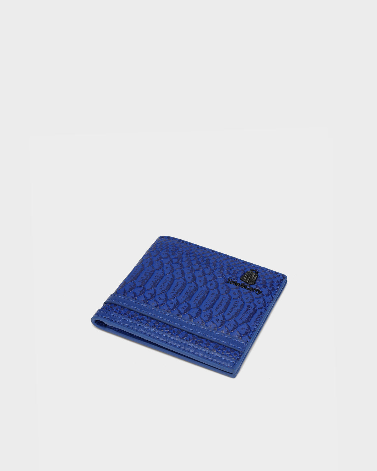 Apollo 1 Slim RFID Blocking Wallet in Royal Blue - Premium Leather Minimalist Wallet for Men with Card Slots & Cash Pocket | Perfect for Travel, Business & Everyday Use