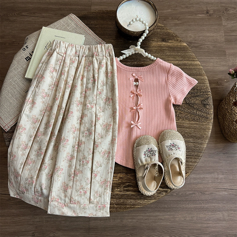 Baby Girl Floral Short Sleeve Romper - Cute Summer Outfit for Infants & Toddlers - Perfect for Playdates, Parties & Photo Shoots