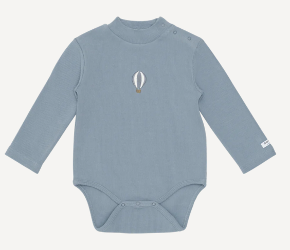 Donsje Stev Air Ballon Bodysuit for Babies 6-30 Months - Soft Cotton Romper for Comfortable Playtime & Everyday Wear
