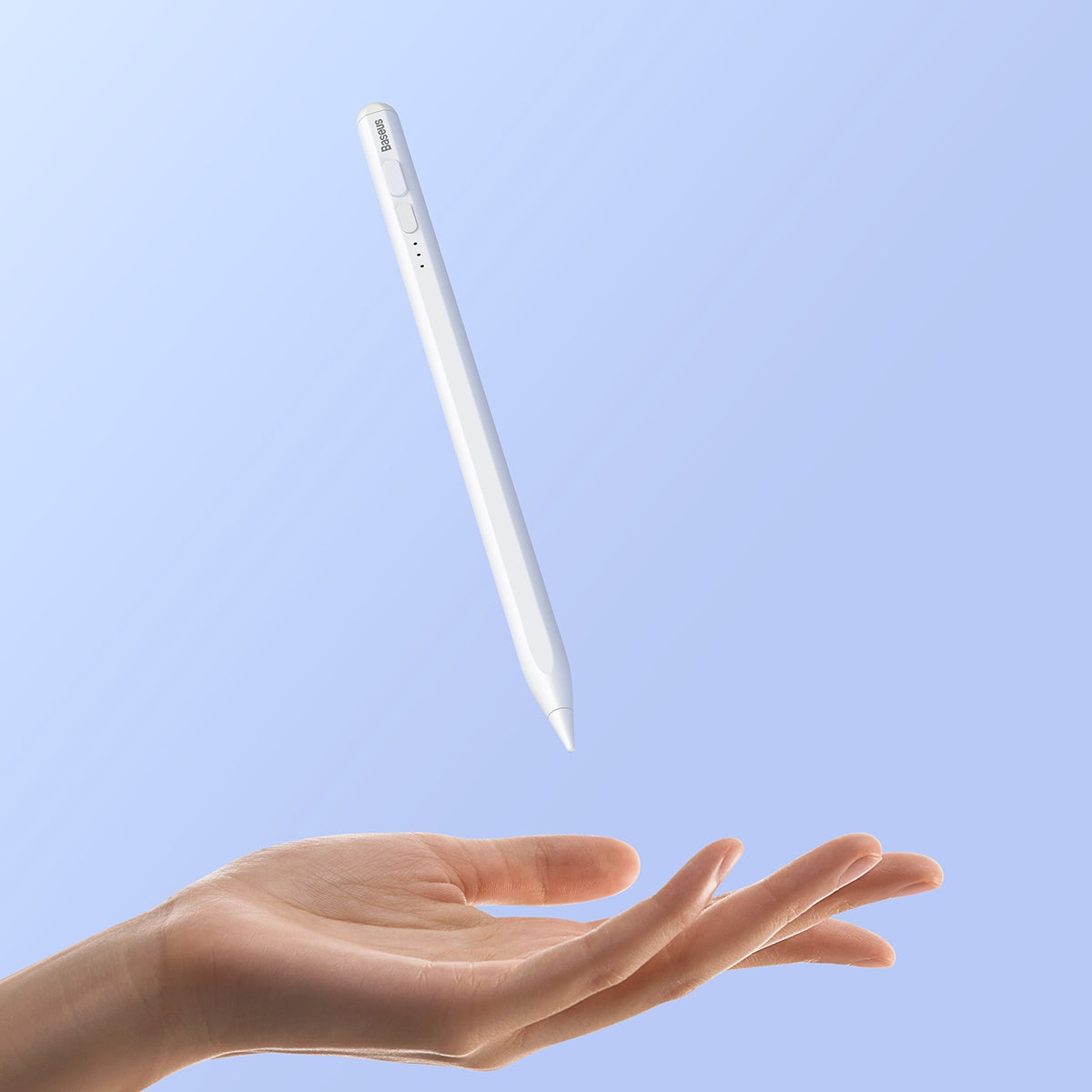 Baseus Smooth Writing Stylus Pencil with LED Indicators - Compatible with iPad for Drawing, Note-Taking & Digital Art