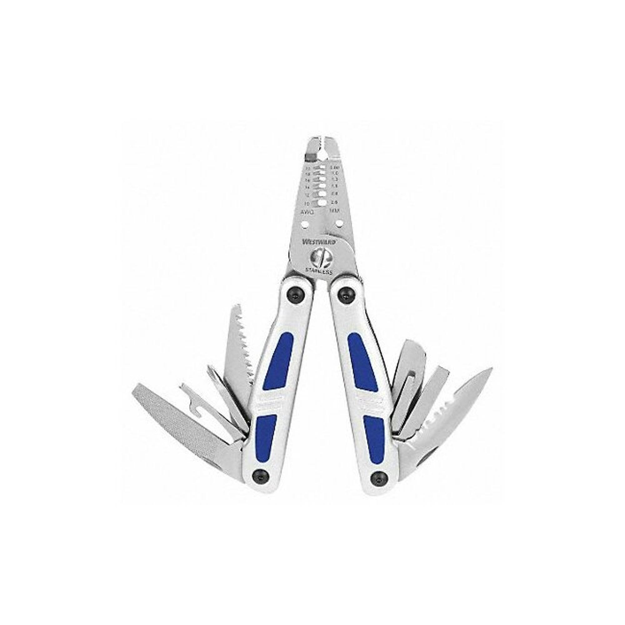 12-in-1 Multi-Tool with Stainless Steel Construction - Compact & Durable for Camping, Hiking, Survival & Everyday Carry (EDC)