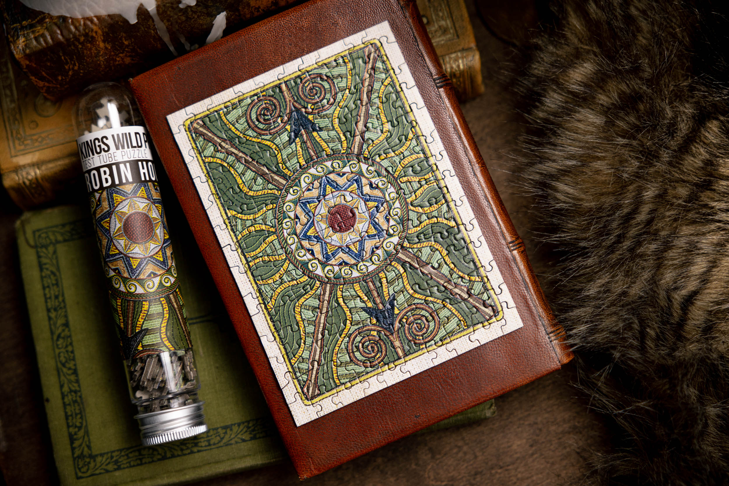 Robin Hood Puzzle Set - 300 Piece Medieval Adventure Jigsaw Puzzle for Adults & Kids - Perfect for Family Game Night & Educational Play