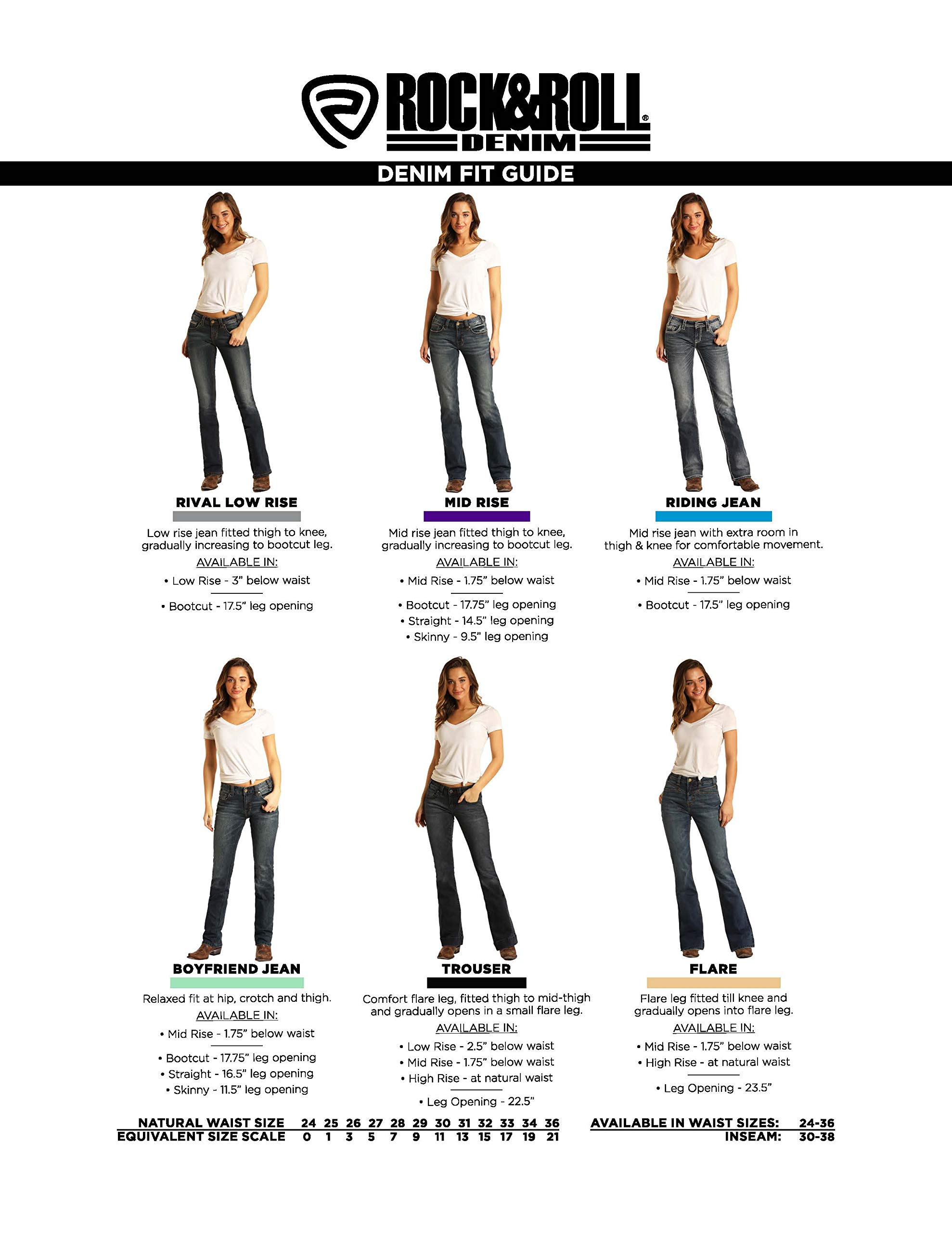 Rock & Roll Denim High Rise Striped Pants for Women - Vintage Inspired Stretch Jeans for Casual Wear, Night Out & Music Festivals