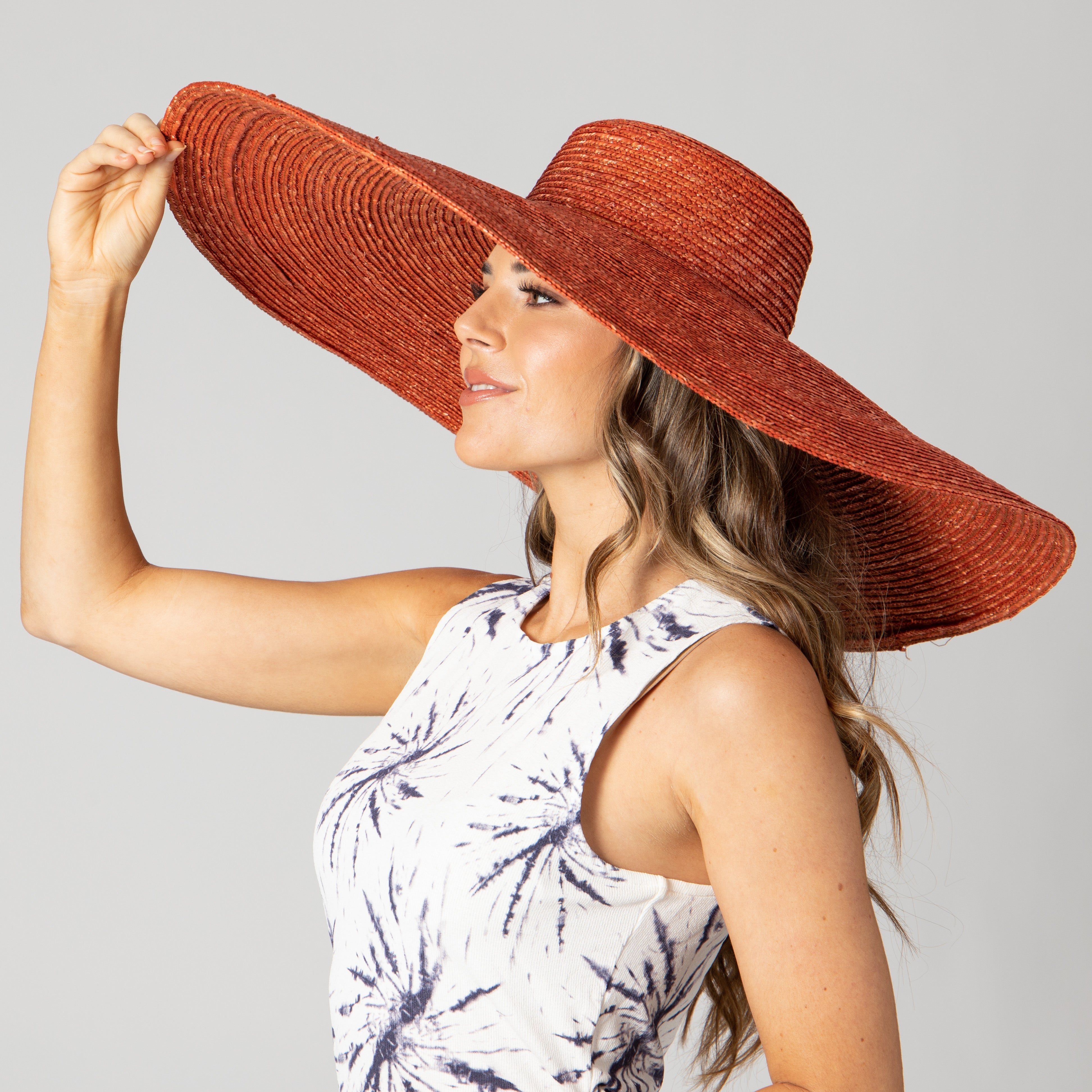 Stylish Oversized Wide Brim Sun Hat for Women - UV Protection Summer Beach Hat - Perfect for Vacation, Travel, and Outdoor Activities