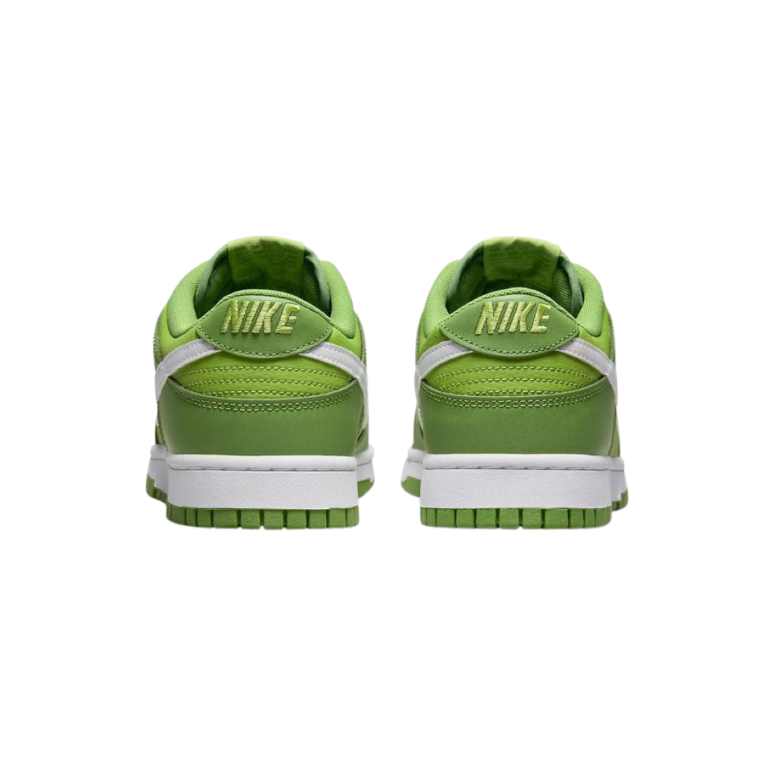Nike Dunk Low Retro Sneakers - Vivid Green Chlorophyll Colorway | Men's & Women's Casual Shoes for Streetwear & Everyday Fashion