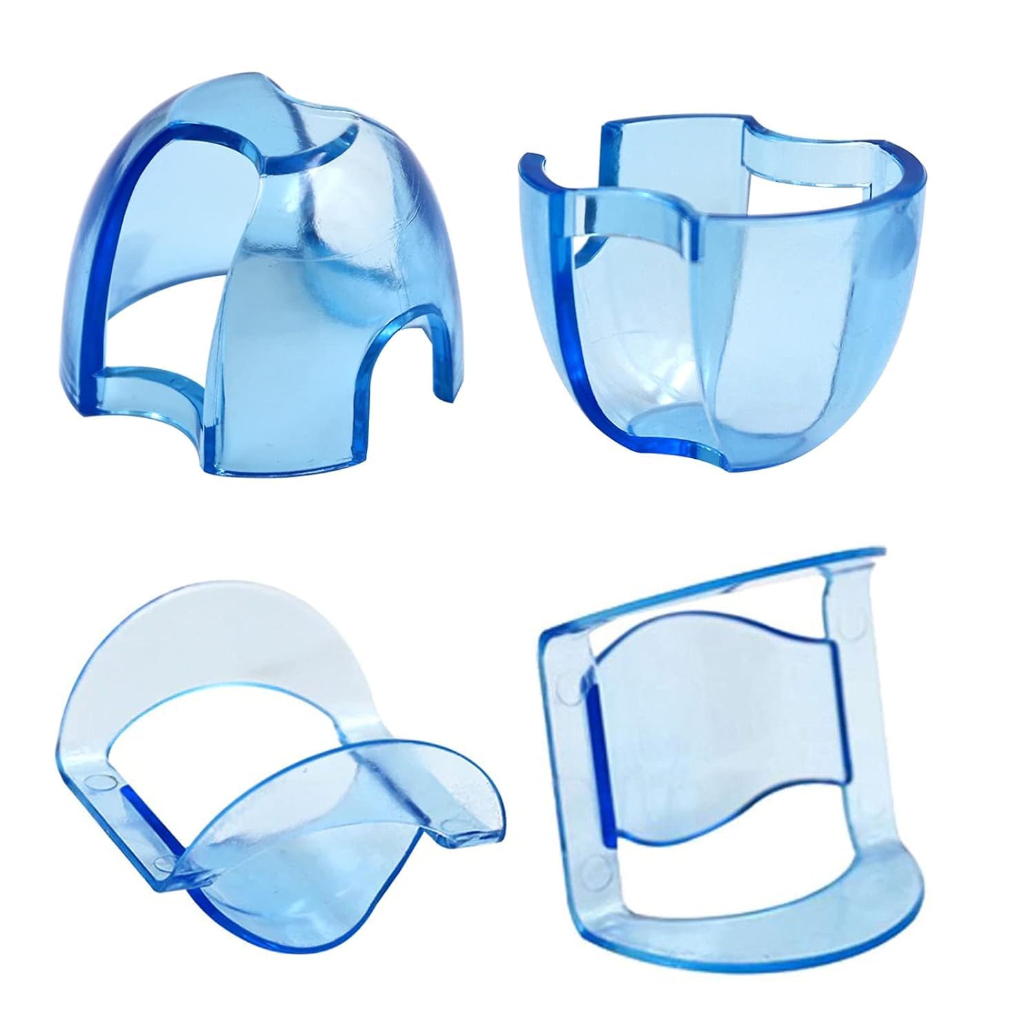 SDent® USA FDA & TUV CE Certified 20-Piece Dental Mouth Prop Bite Block Set - 10pcs Anterior Teeth & 10pcs Posterior Teeth Cushion Opener Retractor - Ideal for Dental Procedures, Oral Surgery, and Orthodontic Treatments