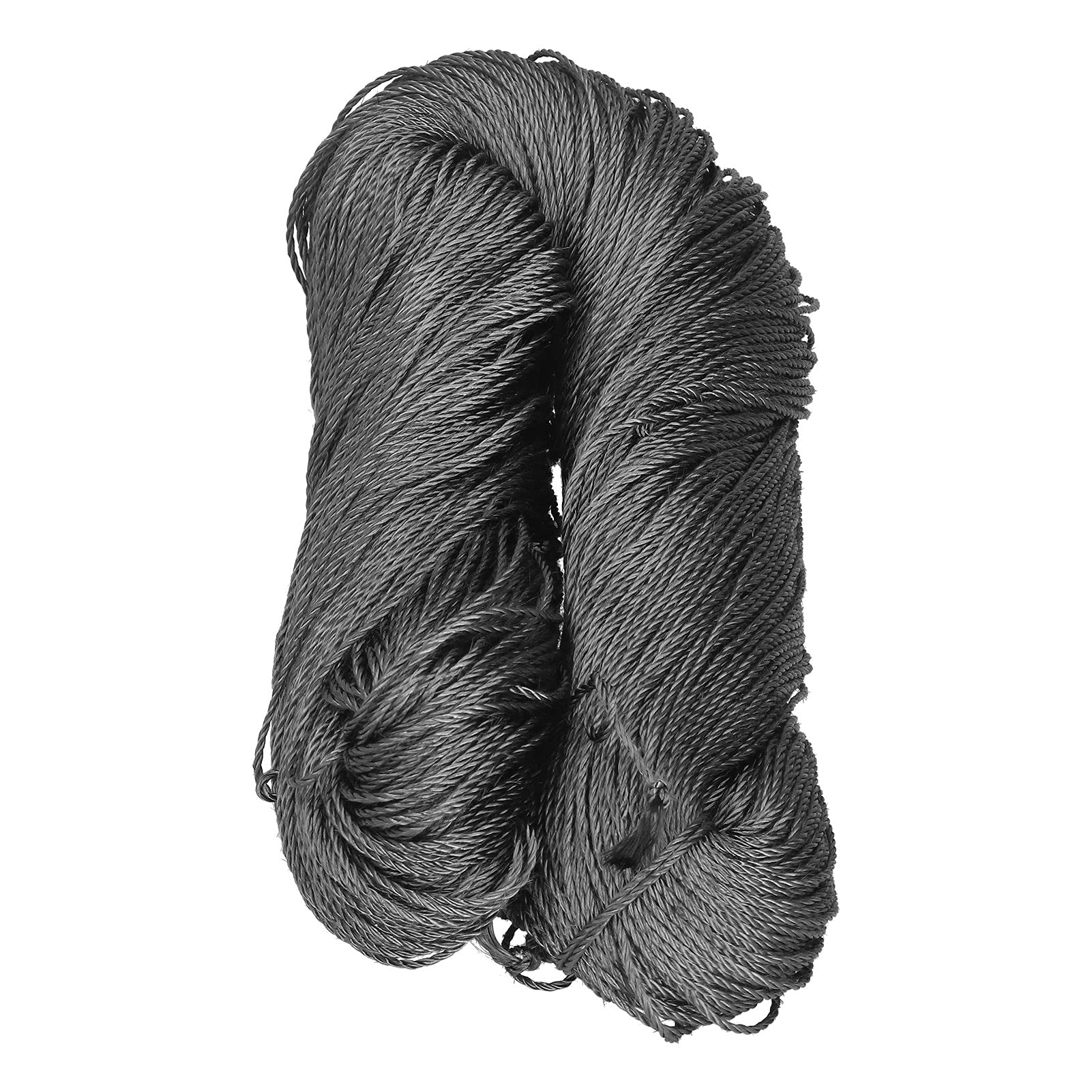 High Strength Flexible Carbon Fiber Rope - 5mm Diameter Graphite Rope with Smooth Heat-Resistant Exterior for Negative Ion Conductive Electrodes | Ideal for High-Temperature Sewing, DIY Projects & Industrial Applications