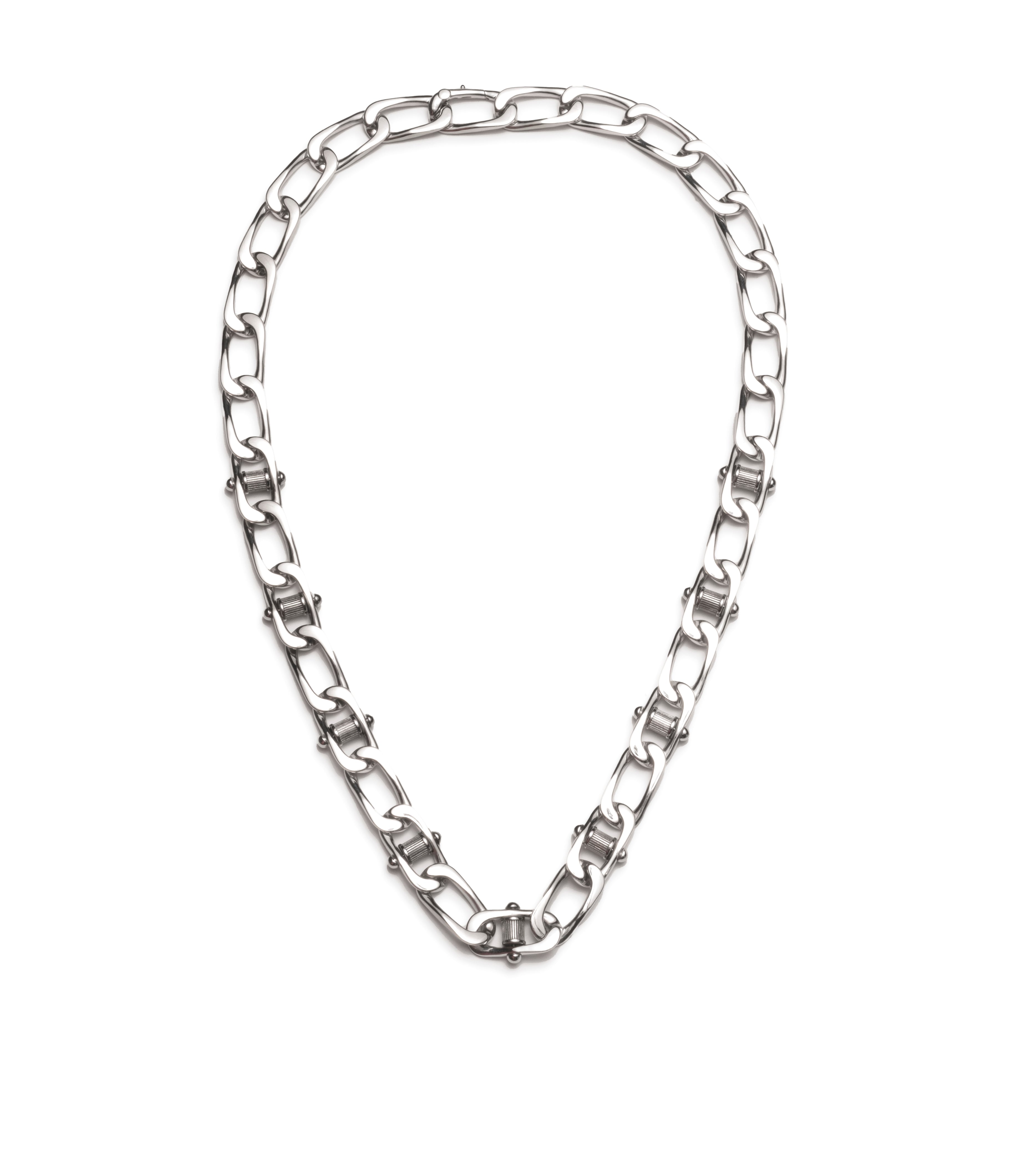 Lovestruck White Gold Plated Curb Chain Necklace for Women - Dainty & Elegant Jewelry Gift for Her - Perfect for Valentine's Day, Anniversary & Special Occasions