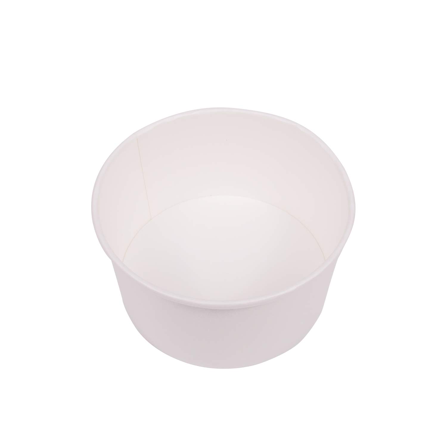 24oz (1000 Count) White Disposable Paper Soup Bowls - Ideal for Hot & Cold Foods, Soups, Noodles, Pasta, Snacks - Perfect for Restaurants, Catering, Parties, Picnics & Takeout (C-KDP24W)