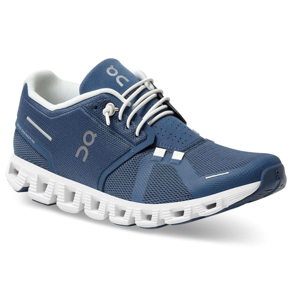 Cloud 5 Women's Sneakers - Denim & White Comfortable Running Shoes for Women | Perfect for Jogging, Gym Workouts & Casual Wear
