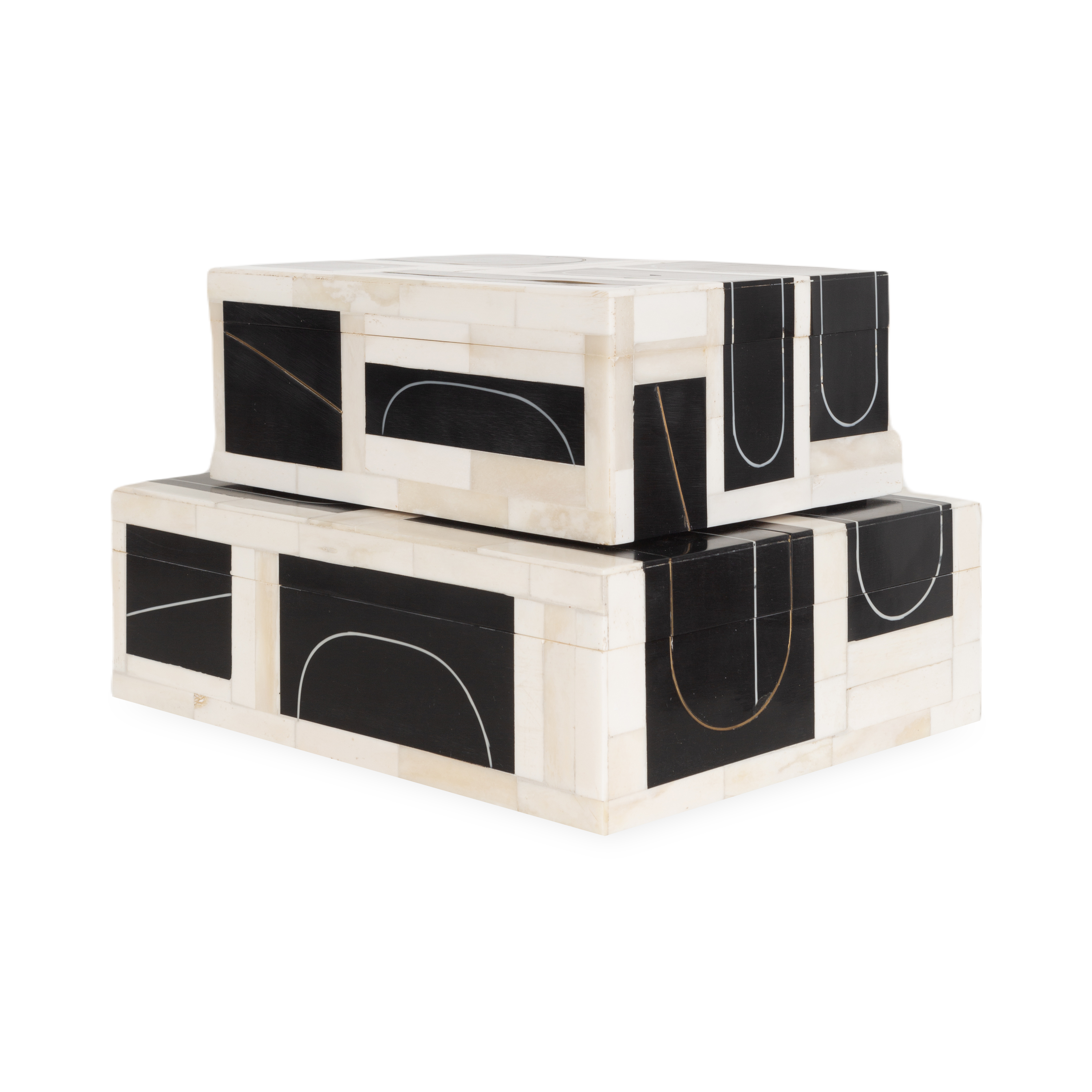 Abstract Loop Box - Modern Geometric Home Decor for Wall & Shelf Display | Perfect for Living Room, Bedroom & Office Decor