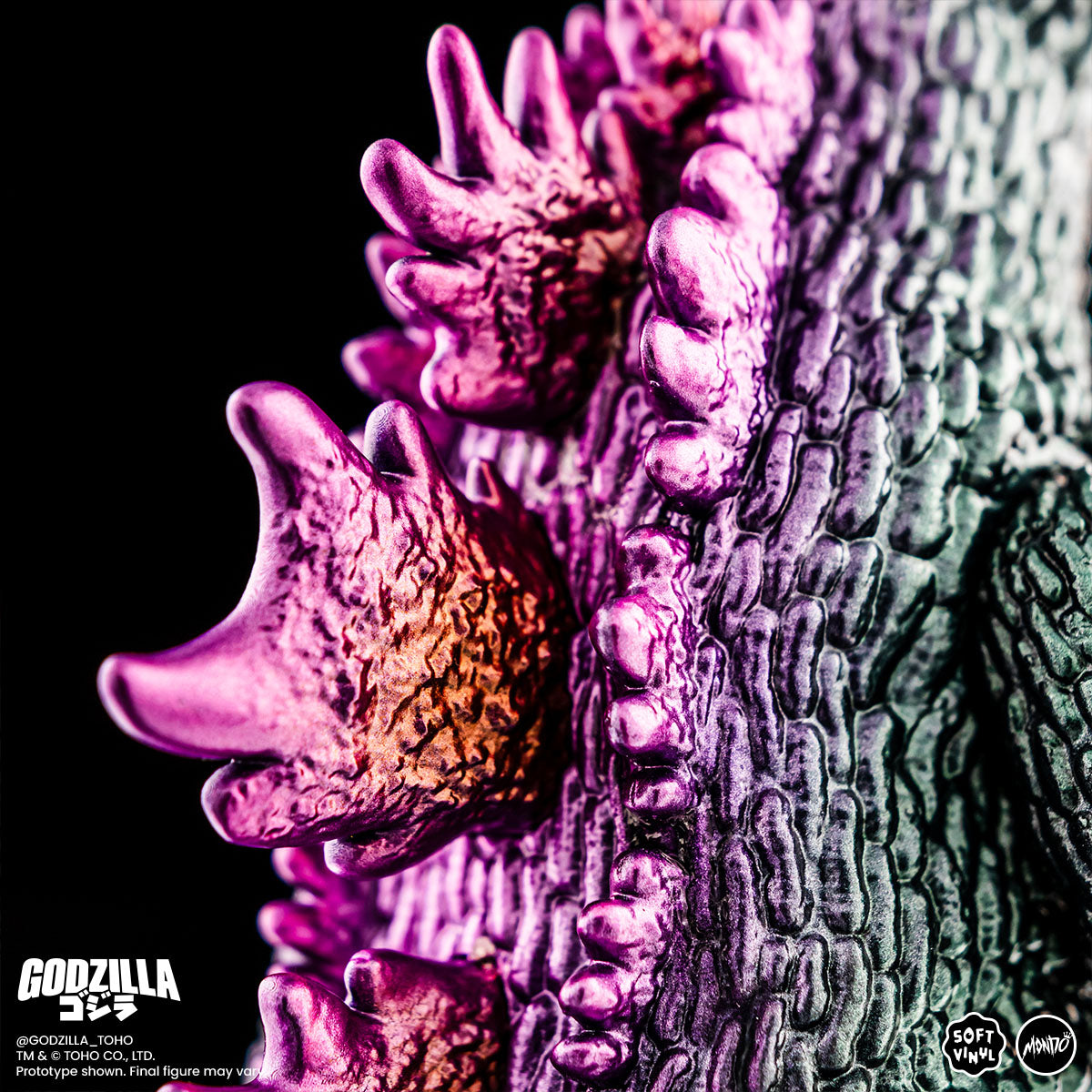 Godzilla vs Hedorah Soft Vinyl Figure Set - Limited Edition Oil Slick Variant - Japanese Kaiju Collectible for Display & Home Decor