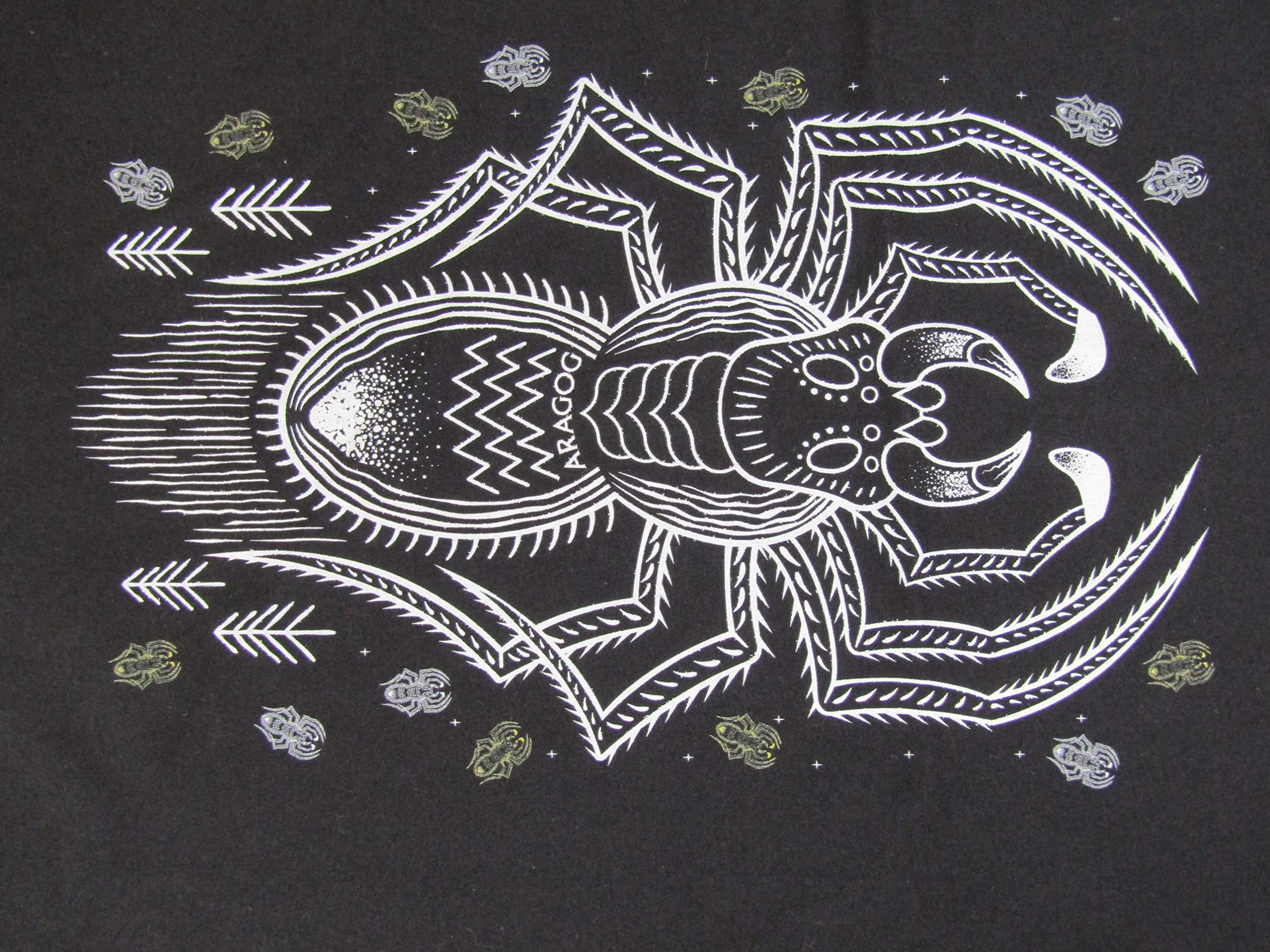 Harry Potter and The Chamber of Secrets Aragog Spider Men's Black Graphic T-Shirt | Cool Movie Merchandise for Fans, Cosplay & Casual Wear