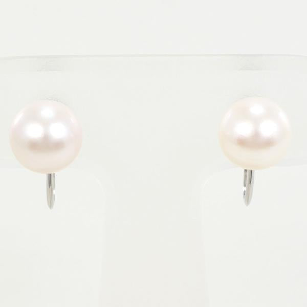 14K White Gold Pearl Earrings for Women – Classic Elegant Stud Earrings for Wedding, Party & Everyday Wear