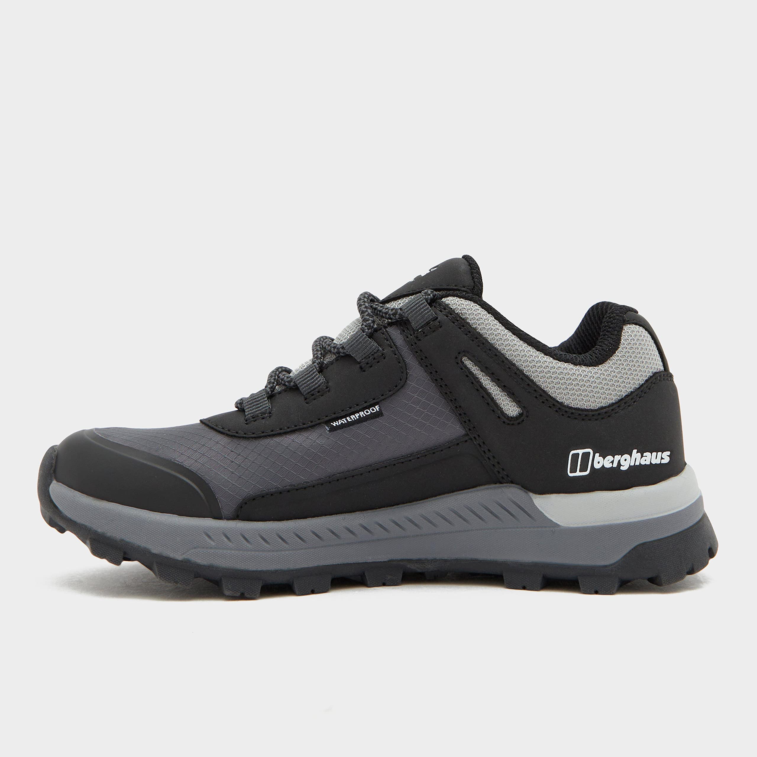 Berghaus Kids' Galactic Low Walking Shoes - Waterproof, Breathable & Lightweight Hiking Shoes with High Traction Sole | Vegan Friendly Outdoor Footwear for Boys & Girls | Perfect for Hiking, Trekking & Daily Adventures
