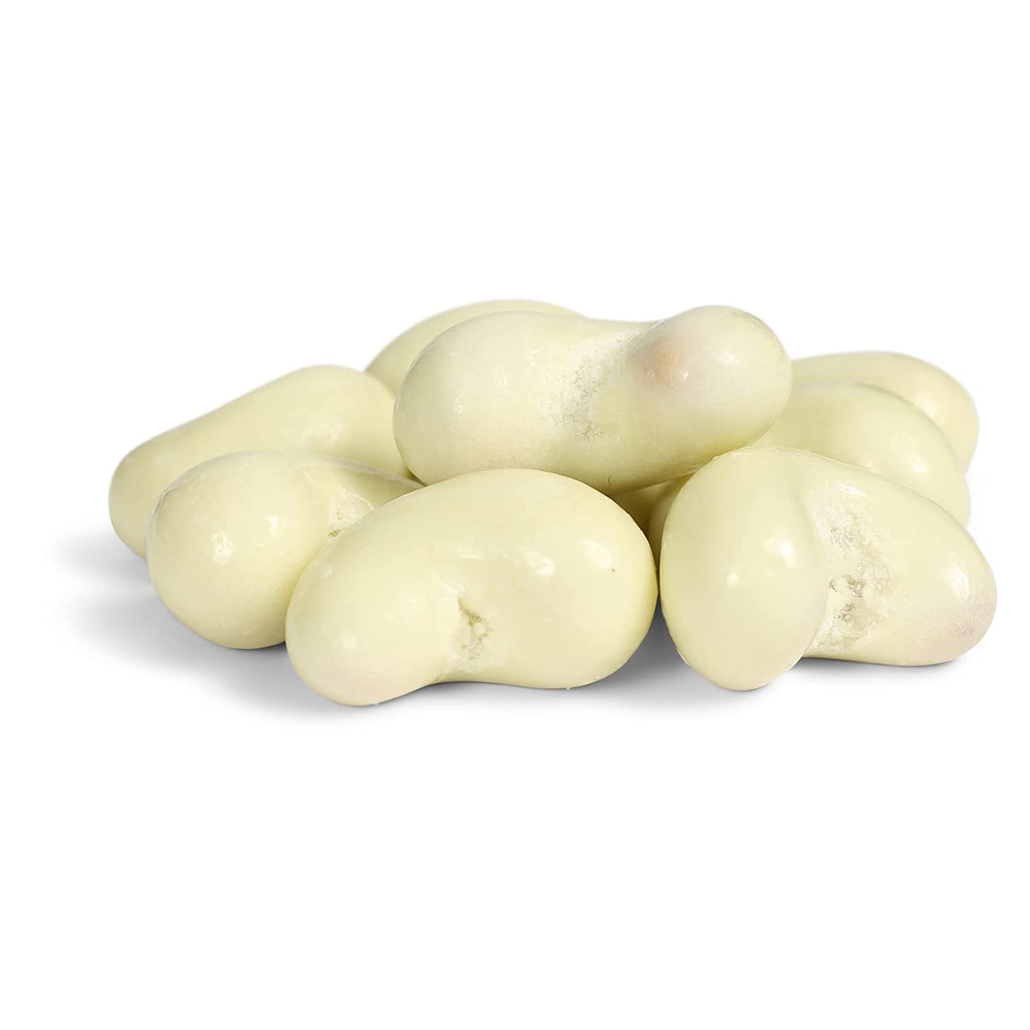 Premium White Chocolate Covered Cashews - 10 lbs Bulk (160 Oz) | Kosher Dairy, Gourmet Snack for Parties, Gifts & Dessert Toppings | Its Delish Brand