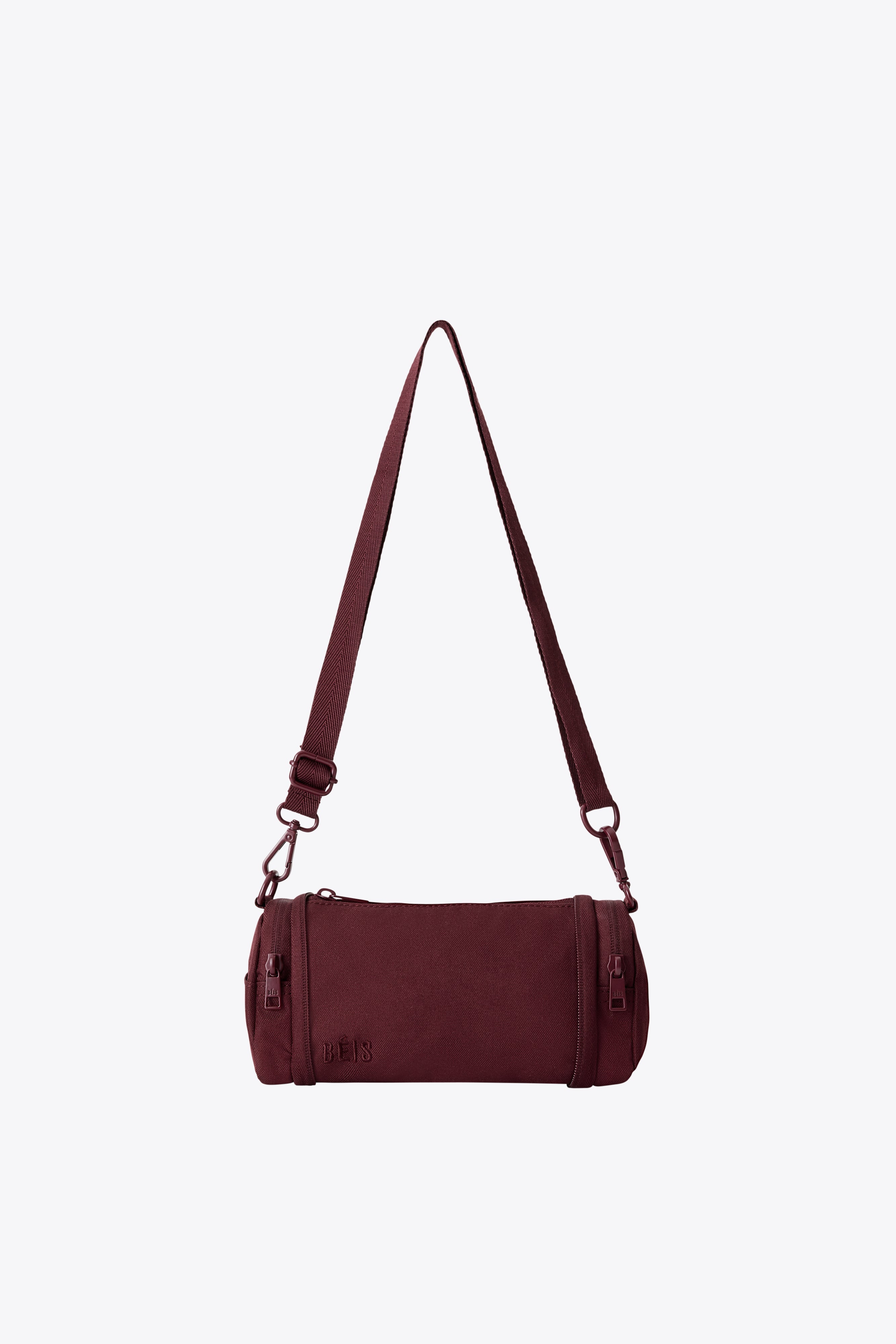 Stylish Expandable Burgundy Crossbody Bag - Adjustable Shoulder Purse for Women - Perfect for Travel, Shopping & Everyday Use