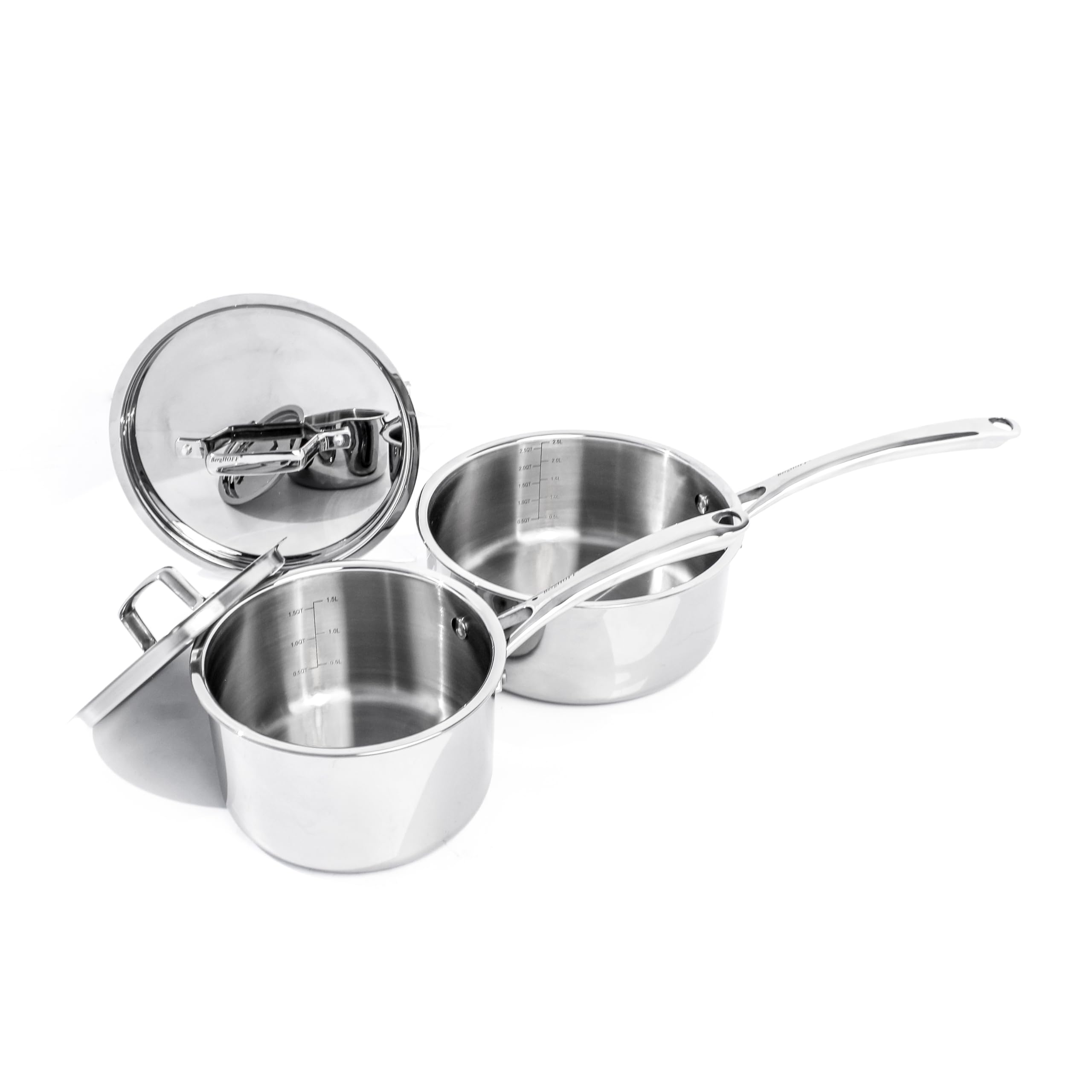 BergHOFF Professional Tri-ply 18/10 Stainless Steel Saucepan 8