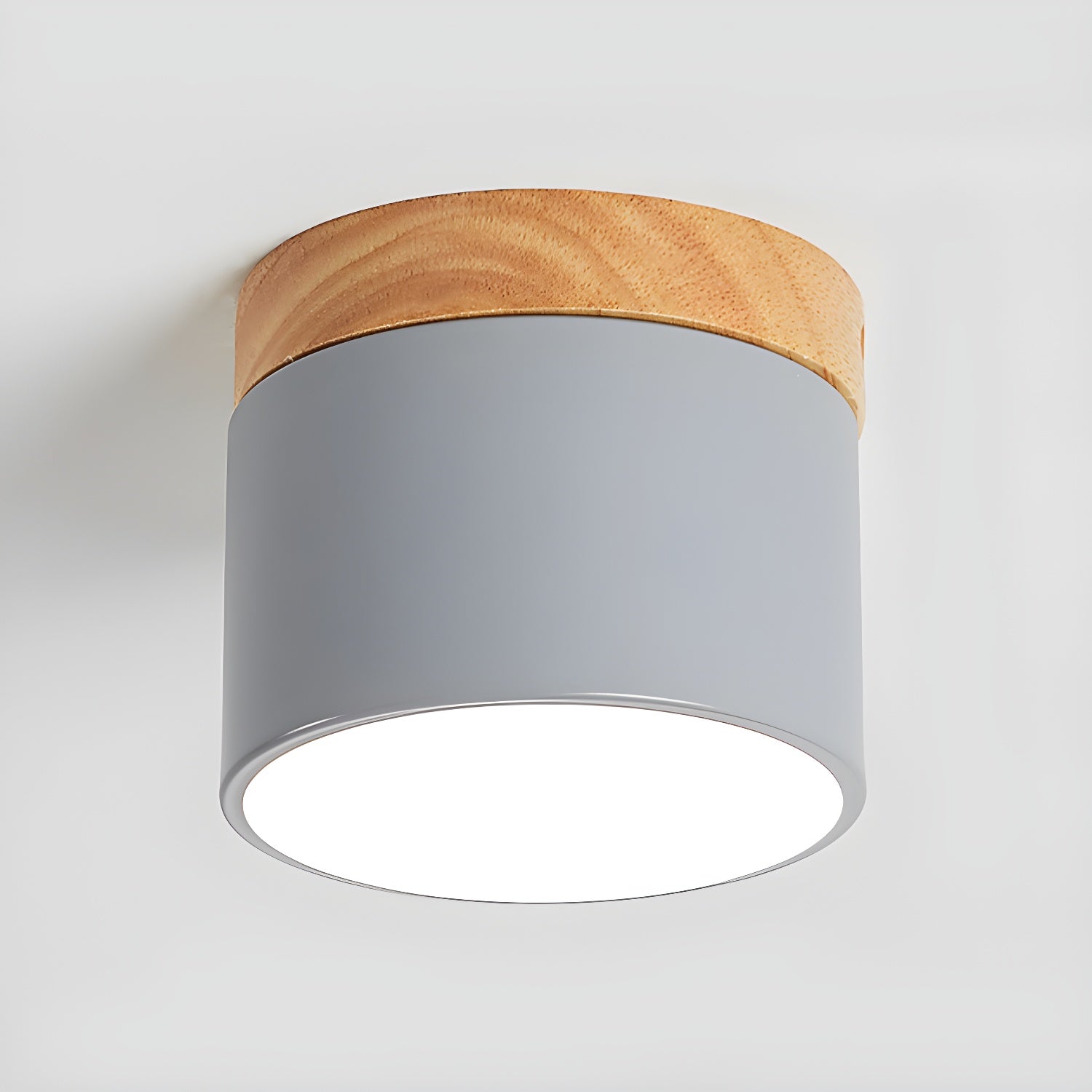 Alva Wooden Surface Downlight - Modern LED Ceiling Light for Living Room, Bedroom & Kitchen | Energy-Efficient & Stylish Home Lighting Solution