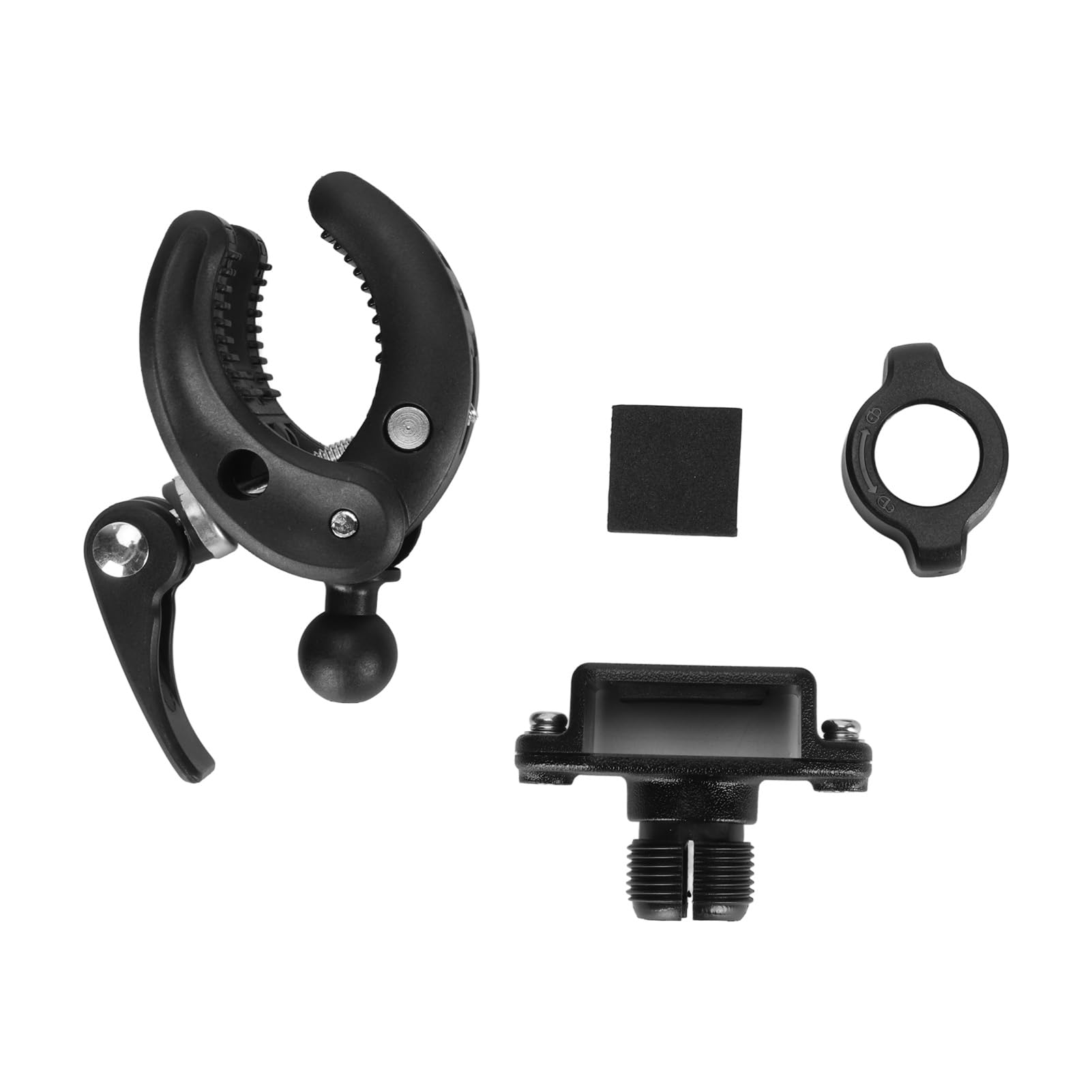 Adjustable Handheld Radio Bike Mount - Universal Talkie Bracket Compatible with Anytone, Baofeng, Icom, Kenwood & More - Perfect for Cycling, Motorcycling & Outdoor Adventures