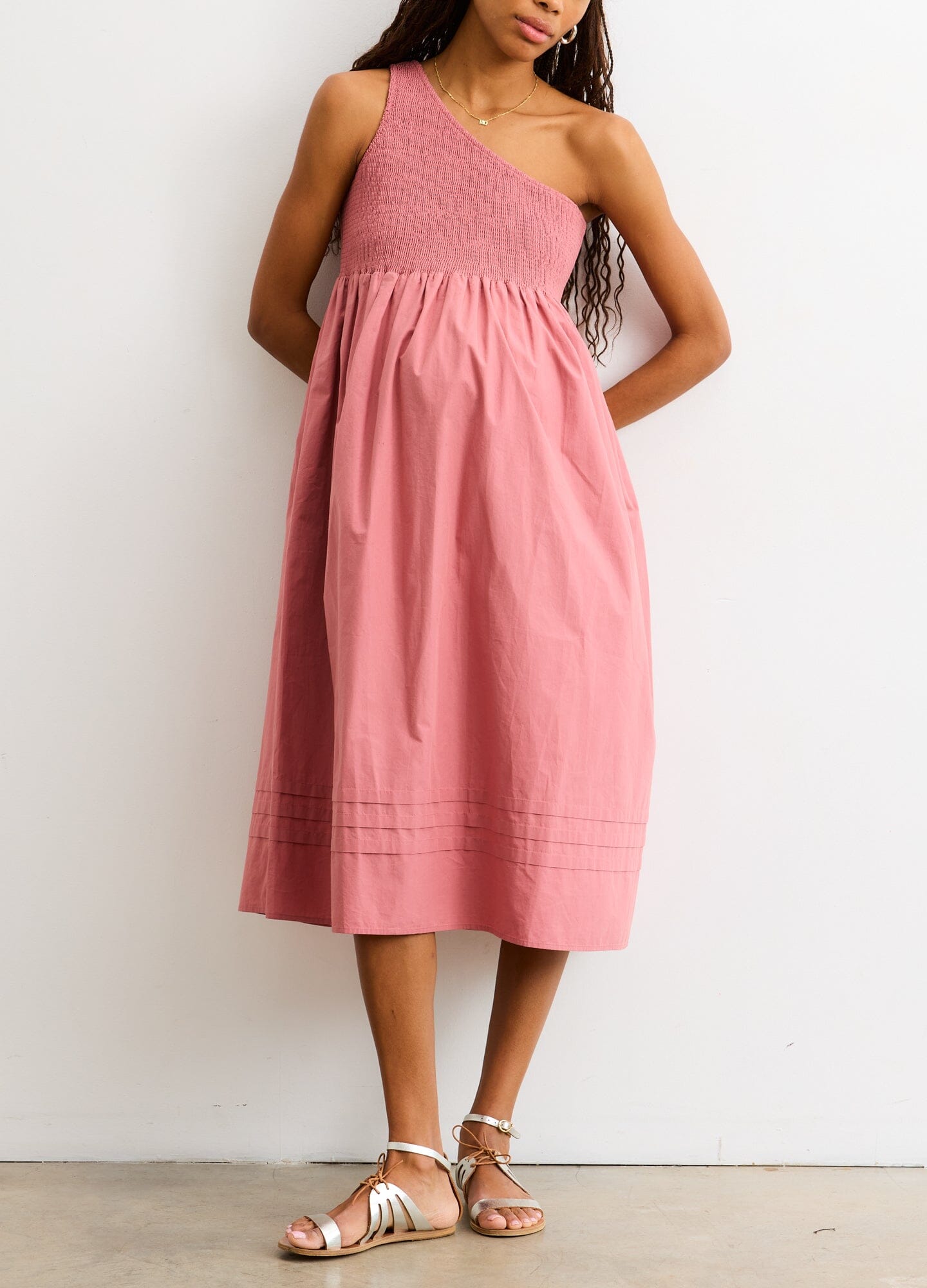 The Kendra Dress - Elegant Women's Floral Midi Dress for Casual & Formal Occasions | Perfect for Weddings, Parties & Office Wear