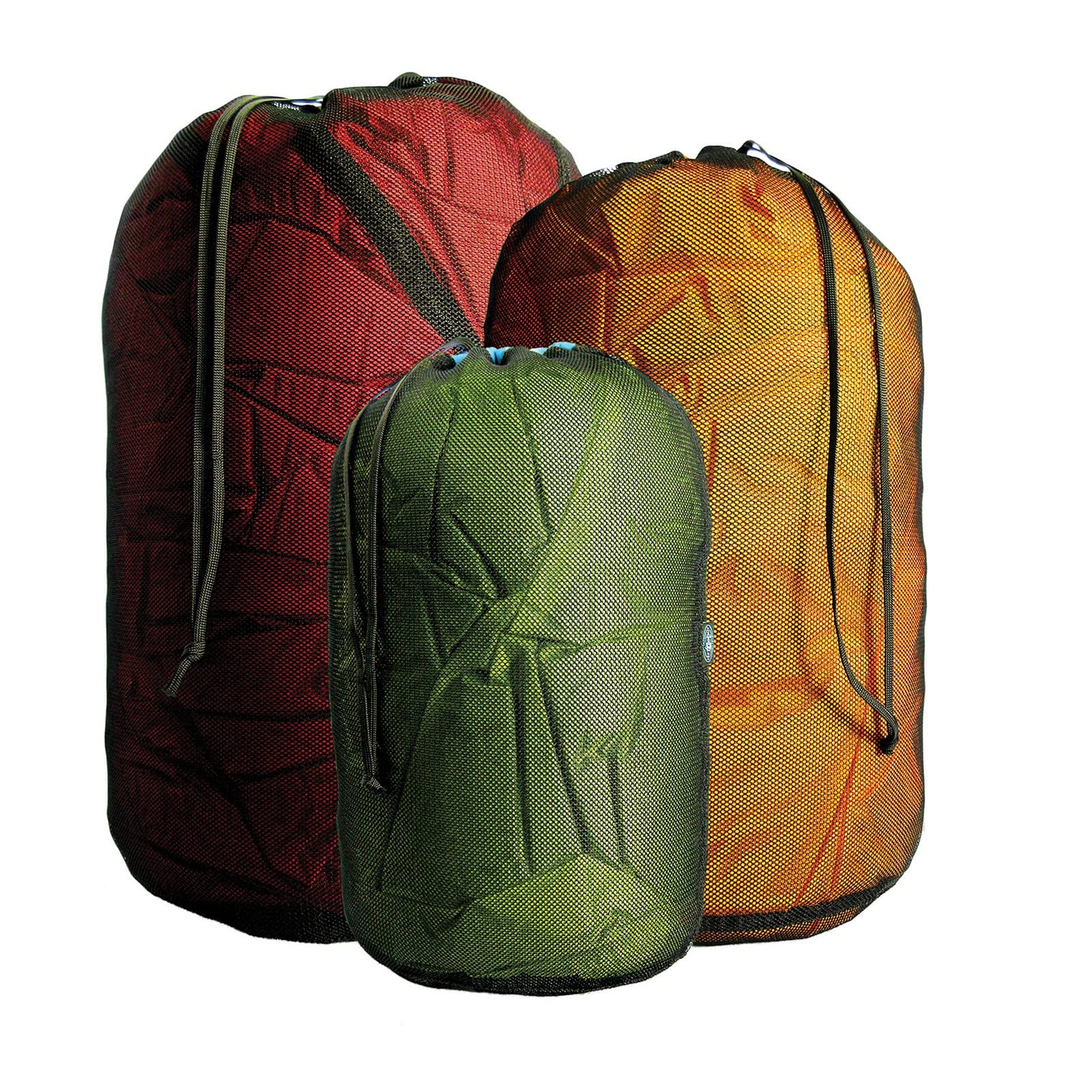 Sea to Summit Ultralight Mesh Stuff Sack 3-Piece Set - Compact Storage for Camping, Hiking & Travel Gear - Perfect for Backpacking, Outdoor Adventures & Organization