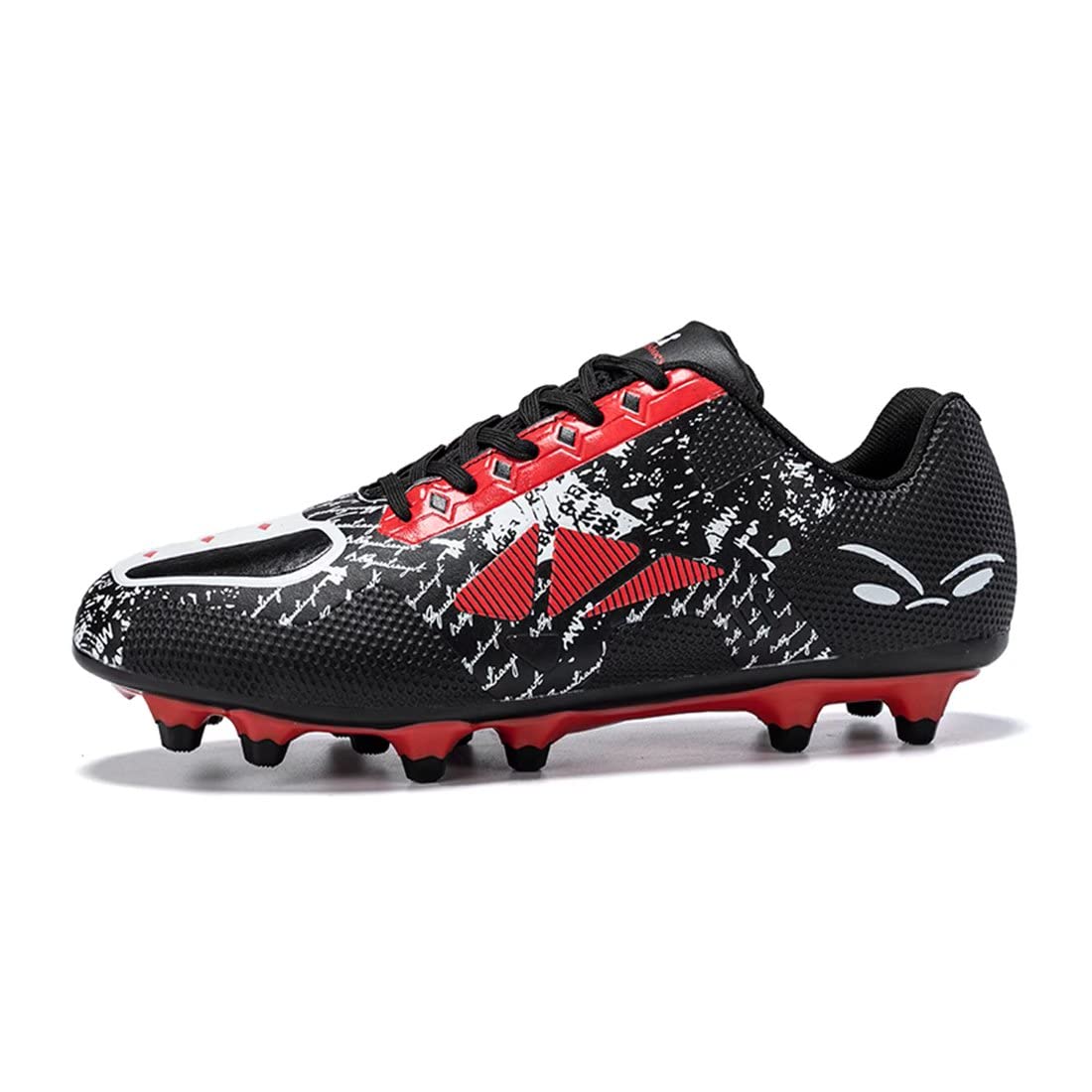 TOLLN Men's Football Soccer Cleats - Lightweight & Durable for Youth & Adults - Perfect for Turf, Grass & Indoor Soccer Games