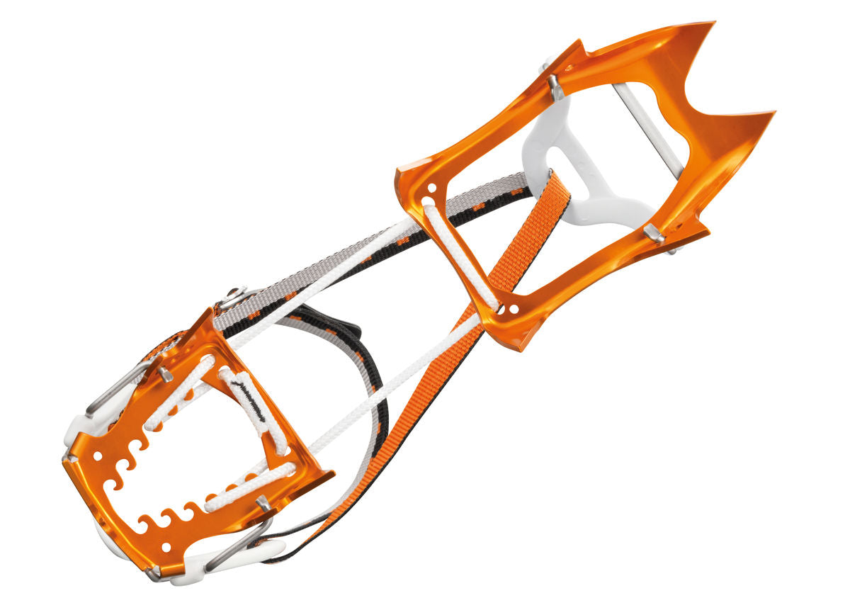 Petzl Leopard FL Crampons - Lightweight Aluminum Ice Climbing Spikes for Mountaineering & Glacier Trekking | Perfect for Winter Hiking, Alpine Climbing & Snow Adventures