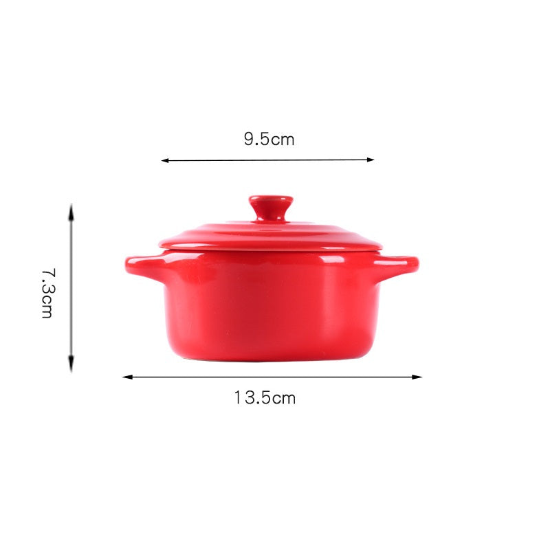Kalours Mini Baking Pot with Lid - 50% Off Clearance Sale | Perfect for Cupcakes, Brownies & Small Batch Baking
