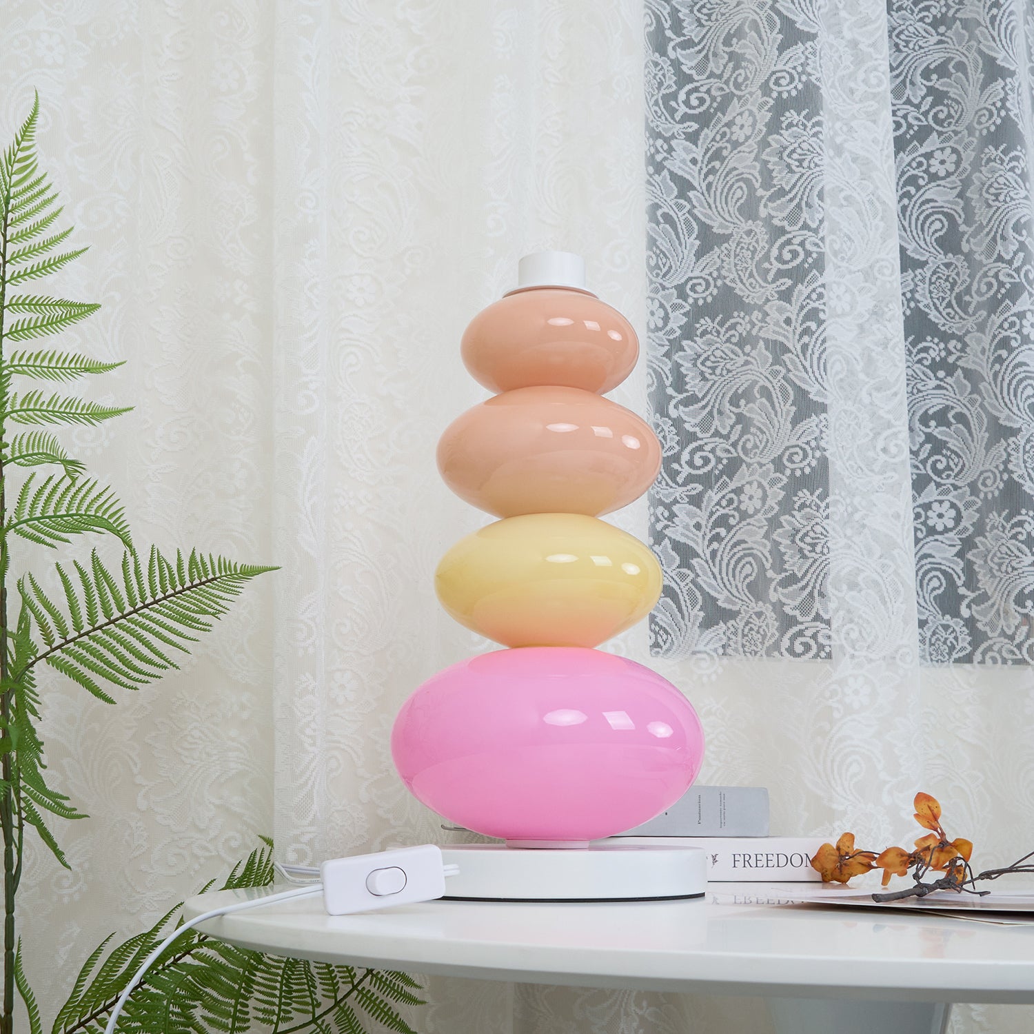 Sweet Candy Table Lamp - LED Night Light for Kids Room, Bedside, Nursery - Fun & Decorative Lighting for Birthday Parties, Home Decor