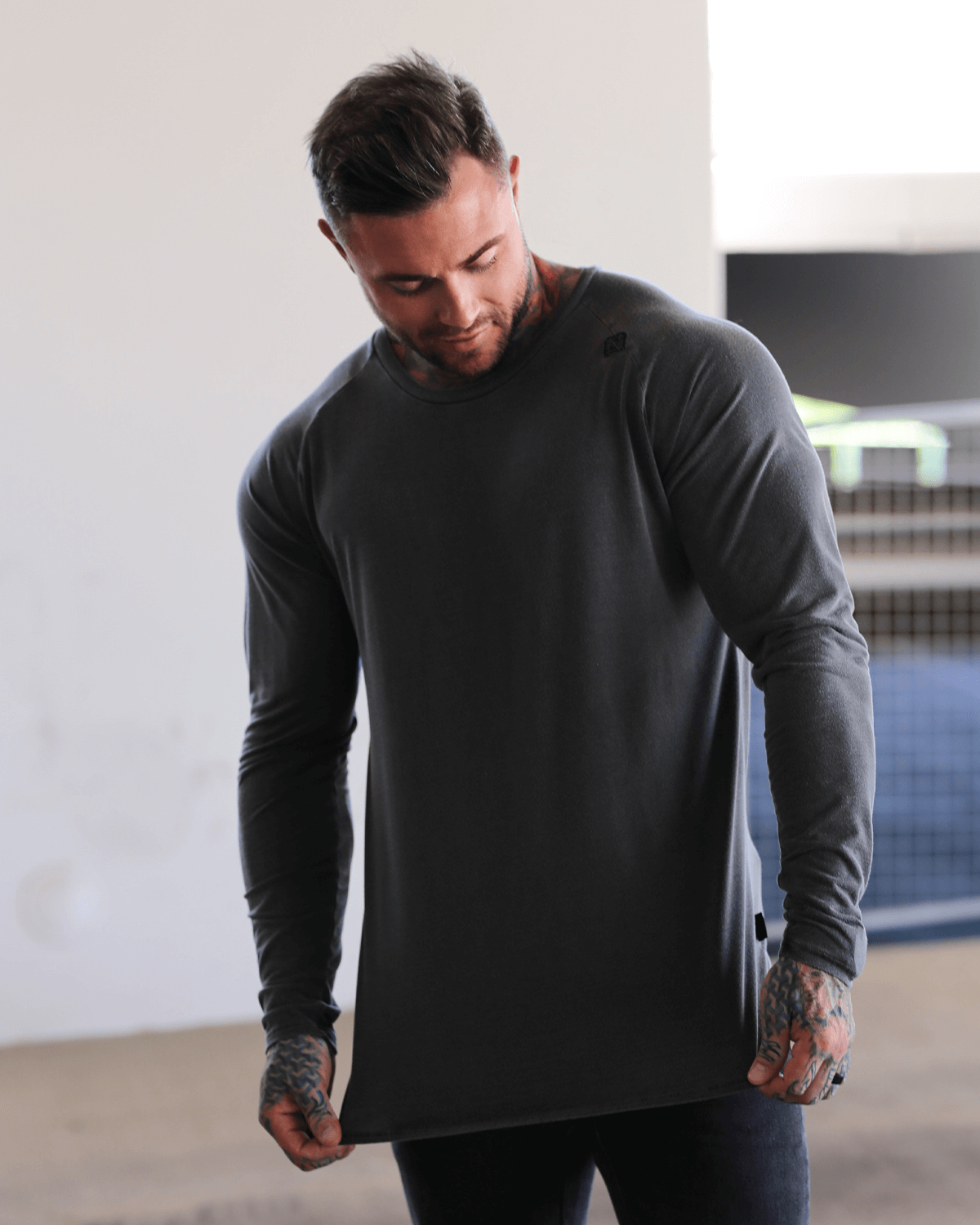 Motorcycle Long Sleeve Shirt for Men - Black Riding Jacket for Harley & Cruiser Bikes | Perfect for Motorcycle Tours, Road Trips & Biker Events