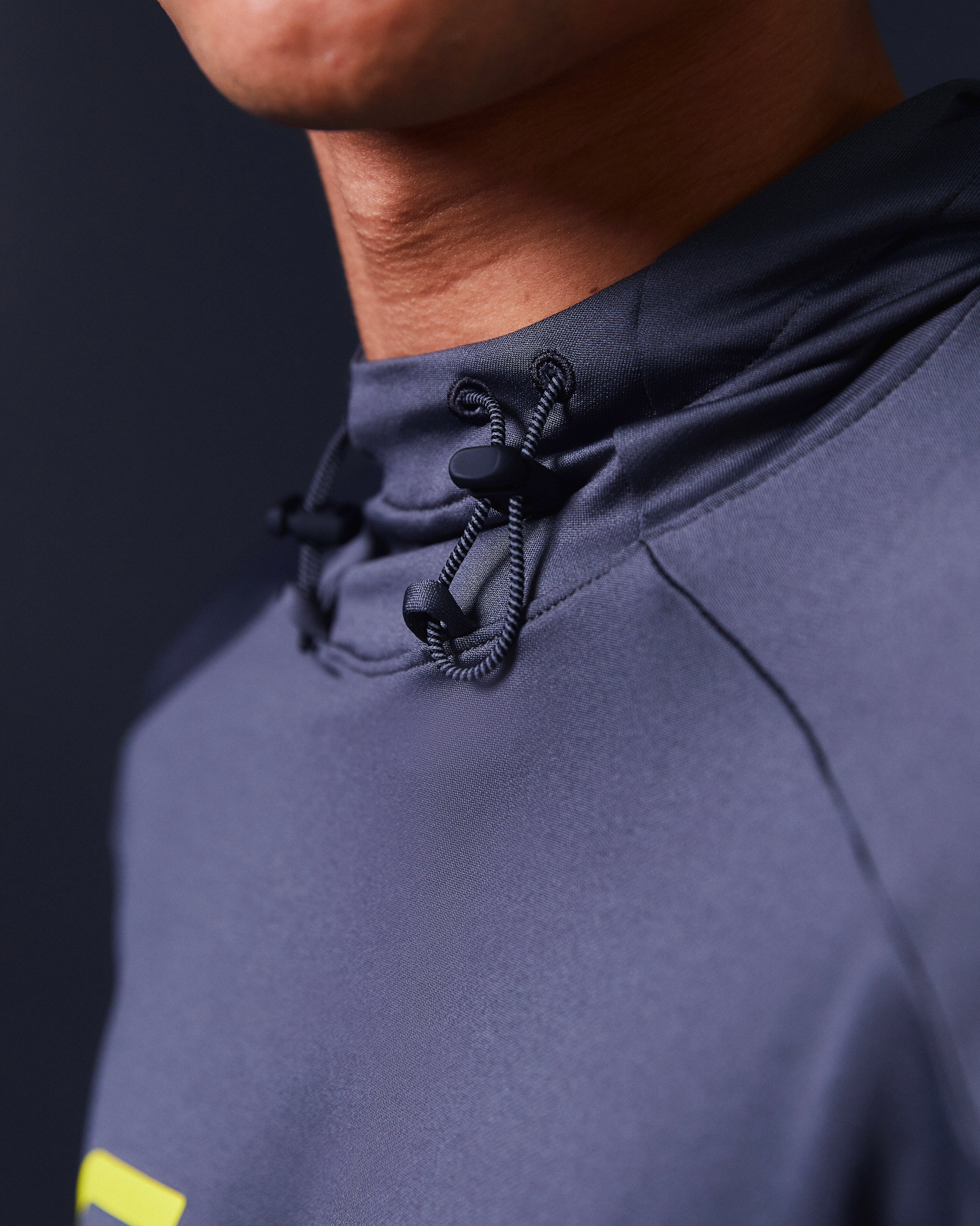 SRH 01 Hoodie - Grey & Yellow Pullover Sweatshirt for Men & Women | Comfortable Casual Streetwear | Perfect for Gym, Running, Outdoor Activities & Daily Wear