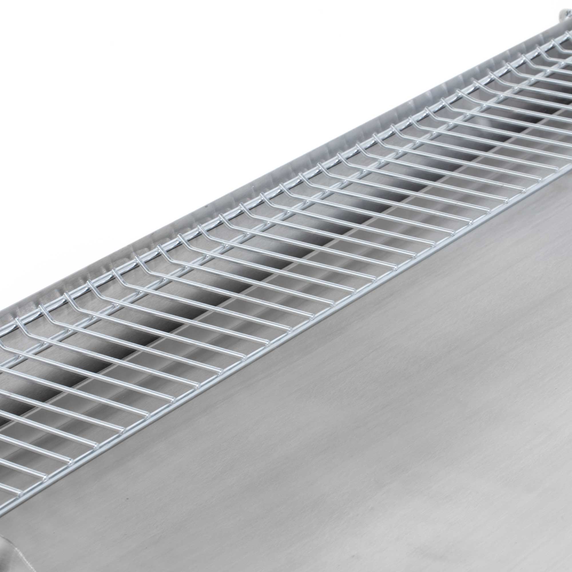 4 Burner Portable Gas Griddle with Warming Rack - 10kW Stainless Steel Outdoor Cooking Grill - Perfect for Backyard BBQs, Camping & Tailgating Parties