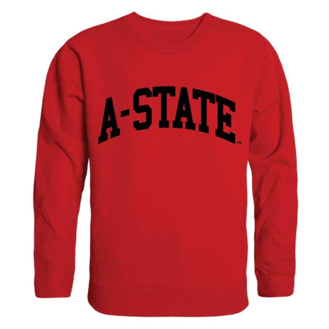 Arkansas State University A-State Red Wolves Arch Crewneck Pullover Sweatshirt - Men's & Women's Casual College Sweater for Game Day & Campus Wear