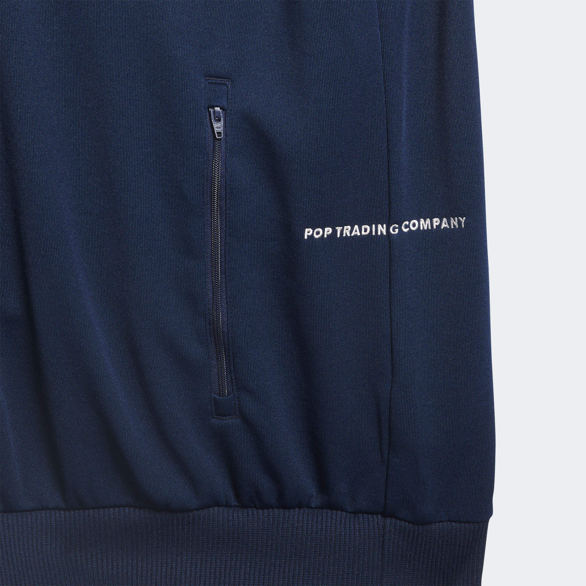 Adidas POP Bauer Track Top Jacket IX1974 - Men's Athletic Running Jacket [Navy/White] - Lightweight Windbreaker for Outdoor Sports & Casual Wear