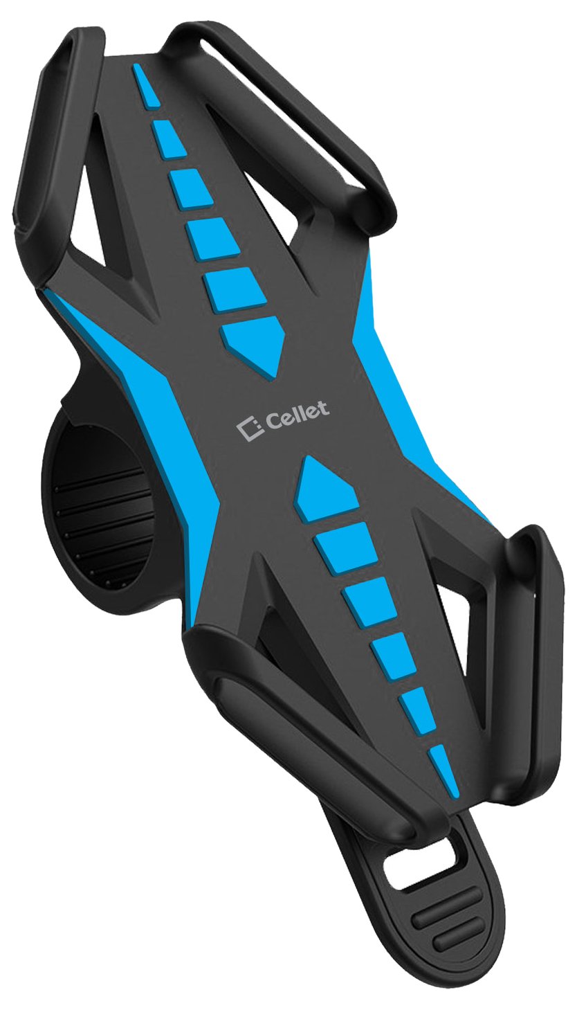 **Universal Bike Phone Mount Holder for Motorcycle & Bicycle - Compatible with iPhone, Samsung Galaxy, Google Pixel, Motorola - Secure & Adjustable (Blue) - Perfect for Cycling, Commuting & Outdoor Adventures**