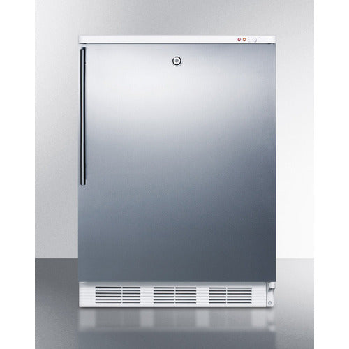 Accucold 24 Inch Wide All Freezer - Energy Efficient Upright Deep Freezer with Adjustable Shelves, Perfect for Home, Restaurant, and Commercial Kitchen Storage