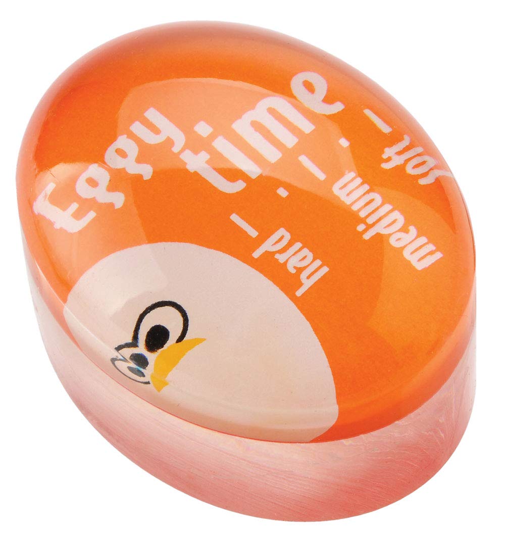Joie Eggy Egg Timer - Orange Kitchen Timer for Perfect Boiled Eggs | Cooking, Baking & Kitchen Gadgets