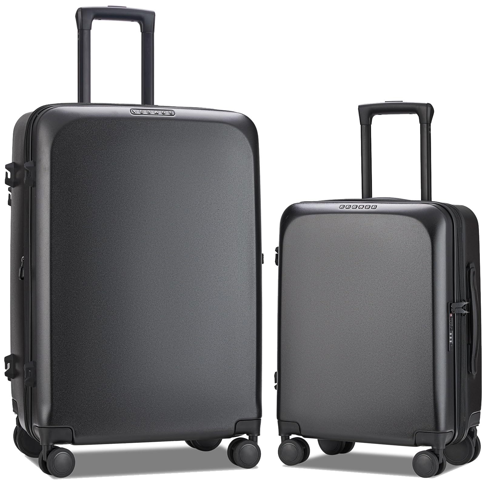 Vera Freeland 2-Piece Expandable Hardshell Luggage Set with X-Large Spinner Wheels - 20