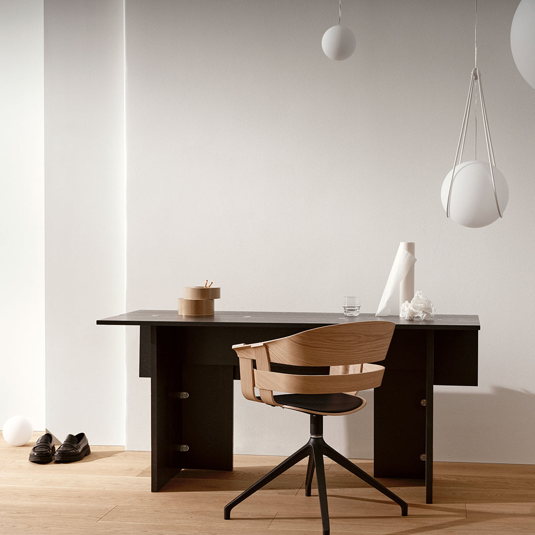 Stahl Flip Table - Modern Scandinavian Design by House Stockholm - Perfect for Small Spaces, Apartments & Home Offices