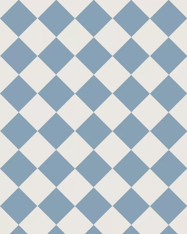 Winckelmans Granitklinker 10x10 cm Blue/White Ceramic Tile - Perfect for Kitchen Backsplash, Bathroom Walls & Flooring