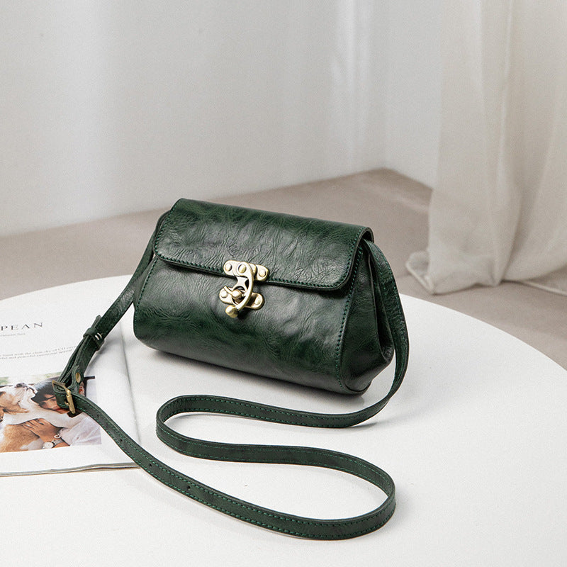 Authentic Italian Leather Crossbody Bag for Women - Stylish & Durable Handbag for Travel, Work & Everyday Use