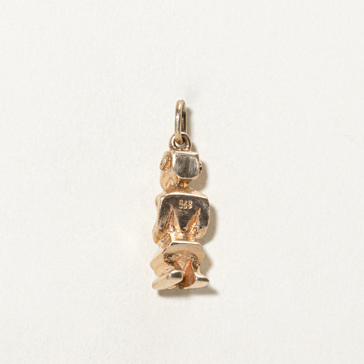 9K Yellow Gold Charm Pendant - Elegant Jewelry for Women & Girls - Perfect for Gifts, Parties & Everyday Wear