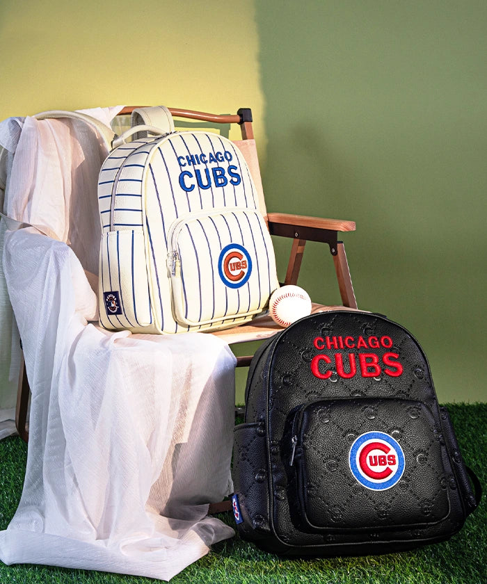 MLB Chicago Cubs Official Licensed Sports Backpack for Men & Women - Durable Gym Bag for Baseball, School, Travel & Work