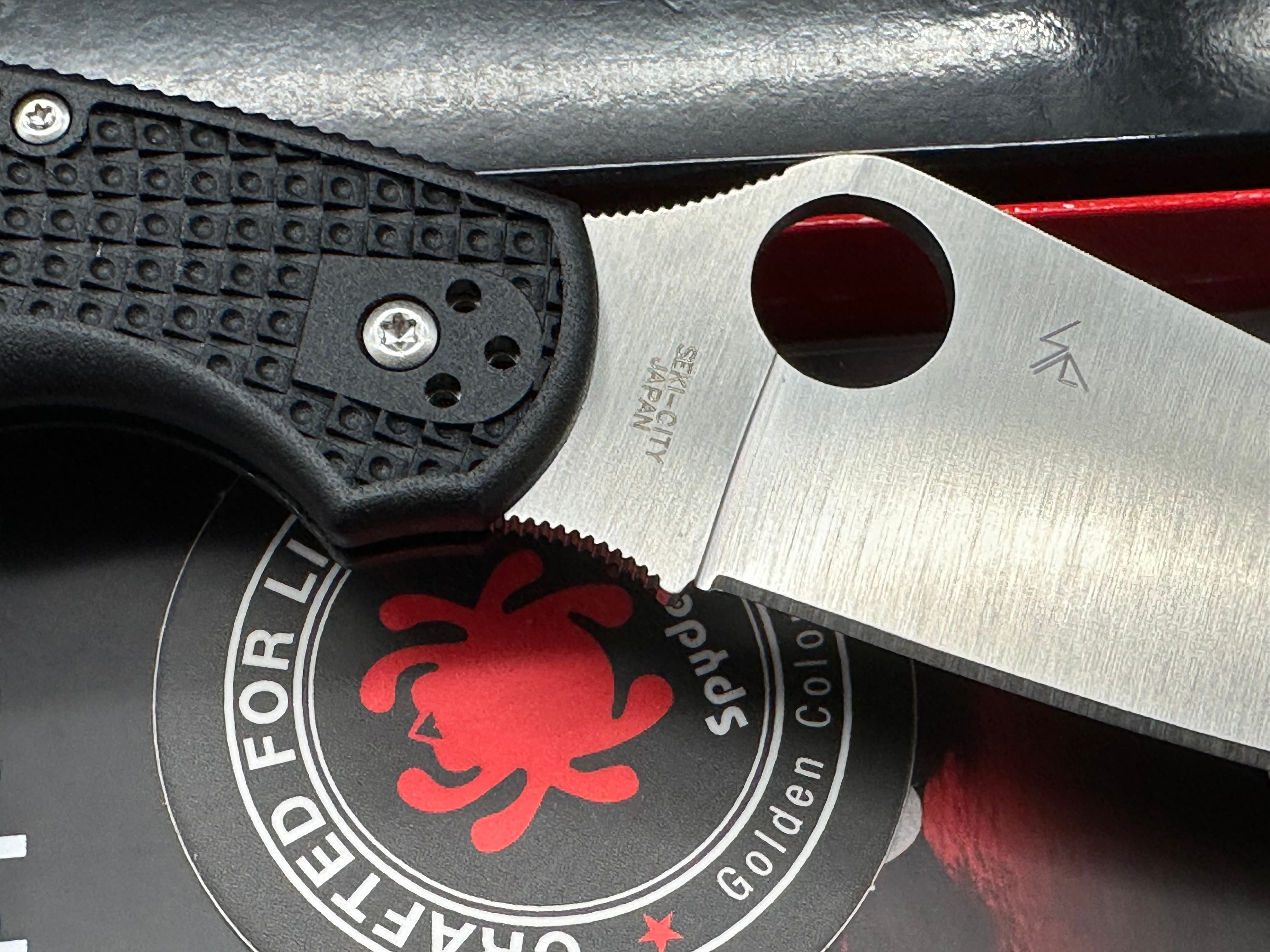 Spyderco Police 4 Lightweight Folding Knife - 4.38