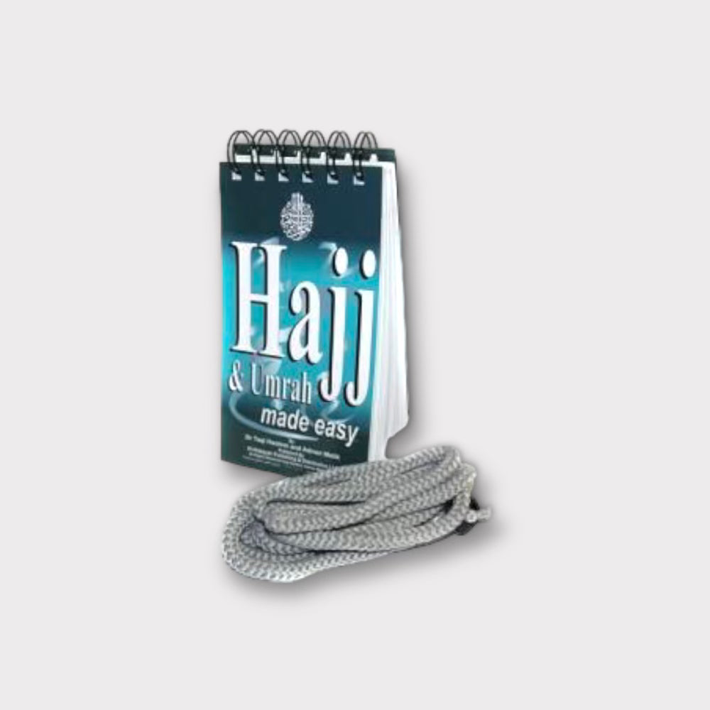 Hajj & Umrah Made Easy - Portable Neck Travel Guide for Muslim Pilgrims - Perfect for Hajj Rituals, Umrah Journey & Islamic Travel Accessories