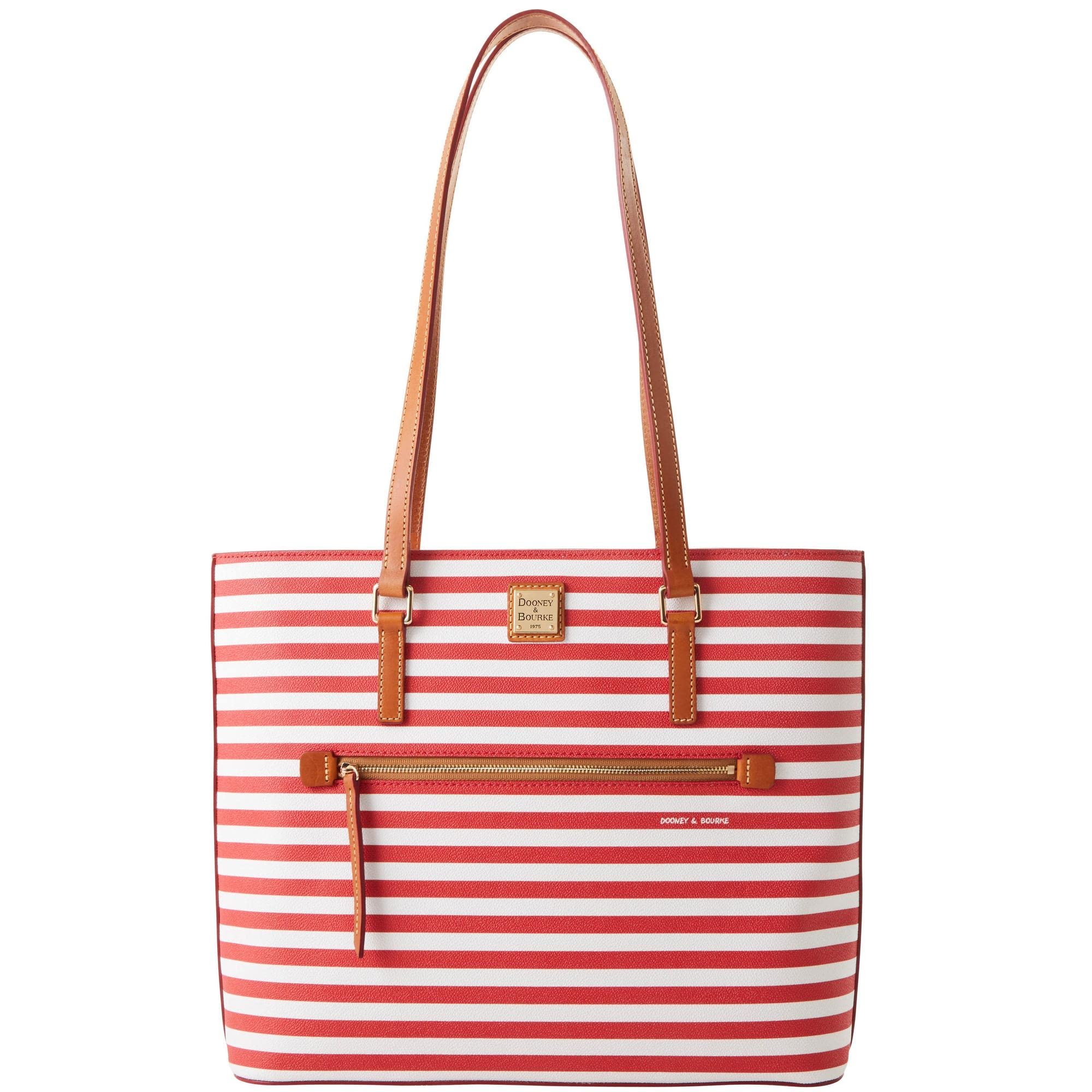 Dooney & Bourke Sullivan Large Coated Cotton Tote Bag for Women - Stylish Work, Travel & Everyday Carryall Purse with Durable Water-Resistant Fabric