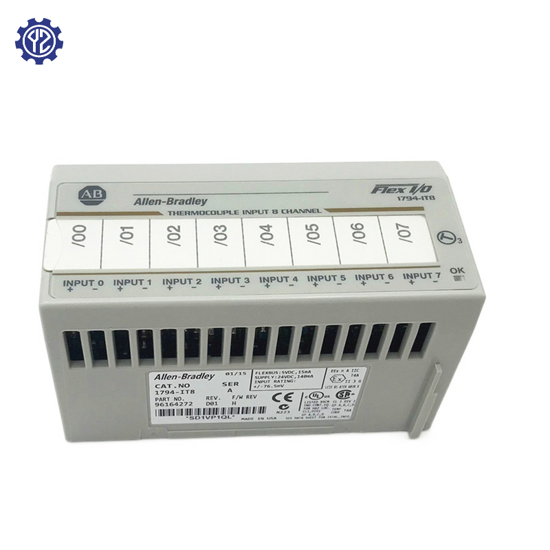 Original AB 1794-IT8 Flex I/O Digital Input Module - 100% New & Genuine for Industrial Automation Systems - Perfect for PLC Control Panels and Manufacturing Equipment